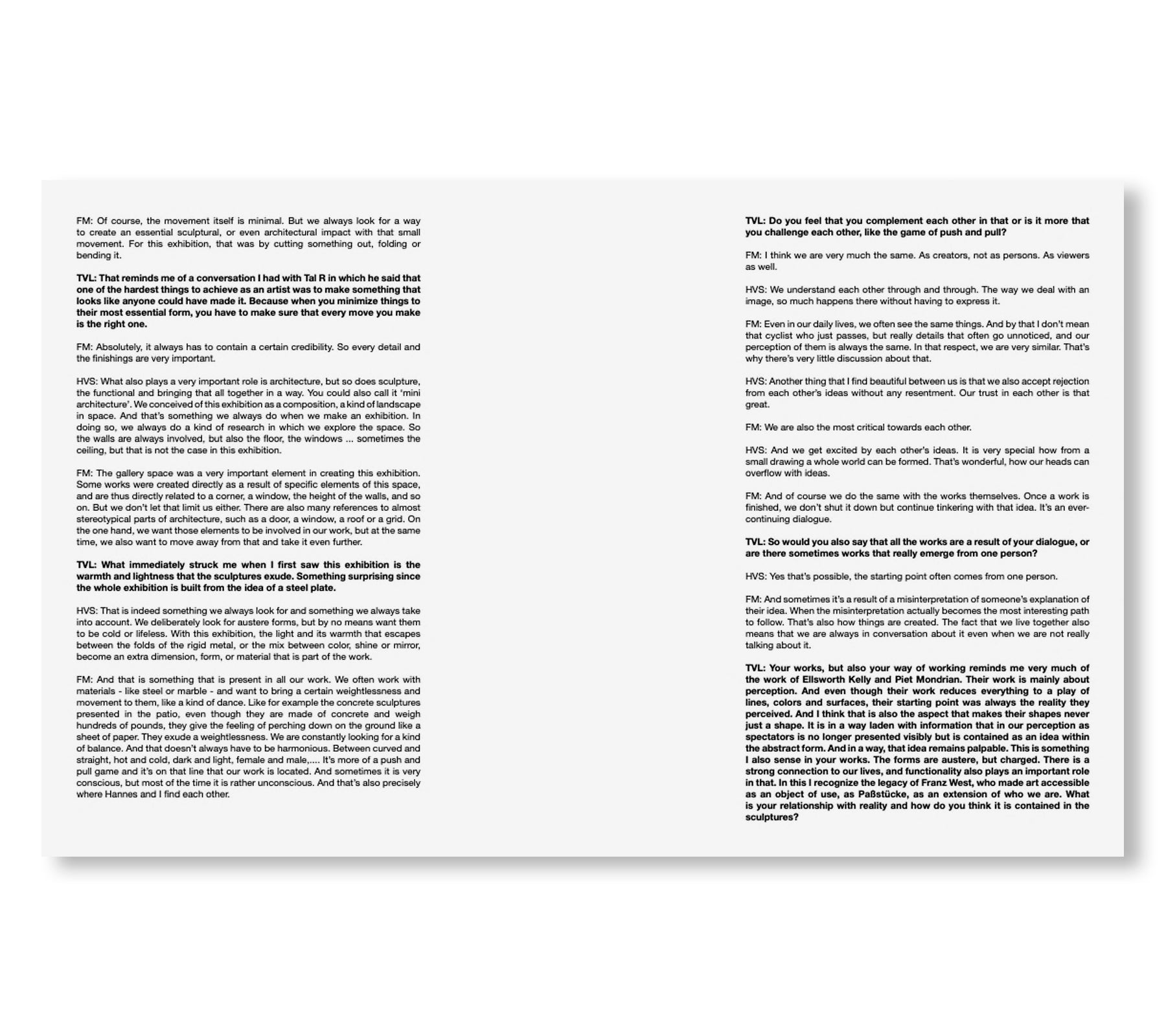 MULLER VAN SEVEREN - FRAMES by Muller Van Severen