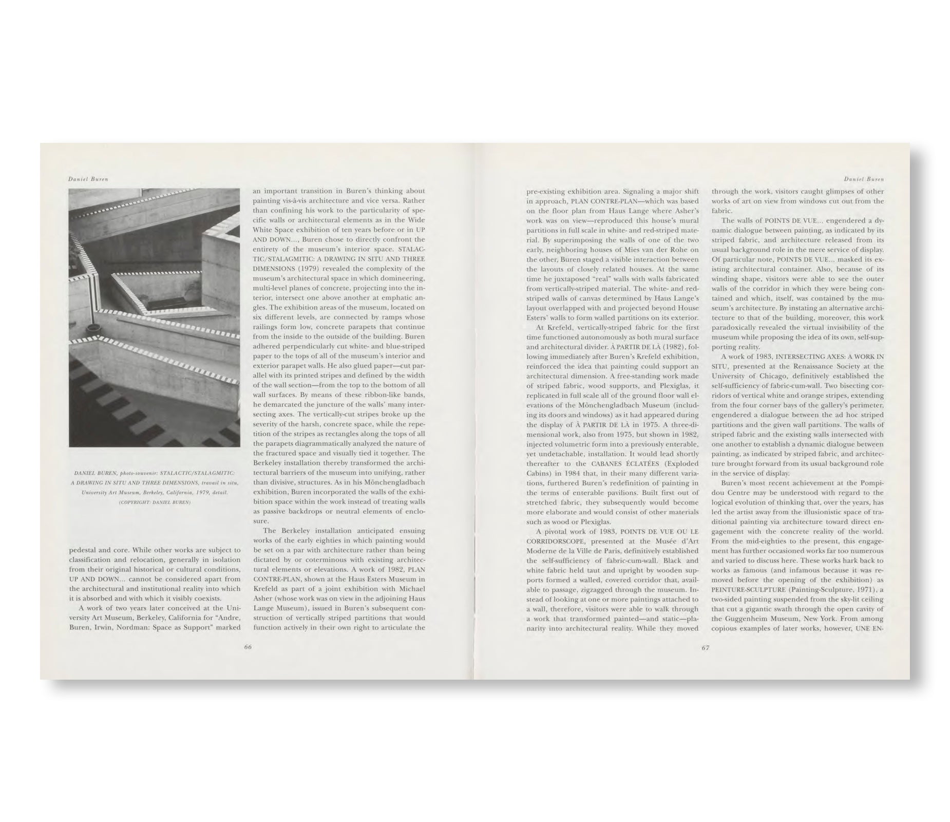 PARKETT NO. 66 ANGELA BULLOCH, DANIEL BUREN, PIERRE HUYGHE