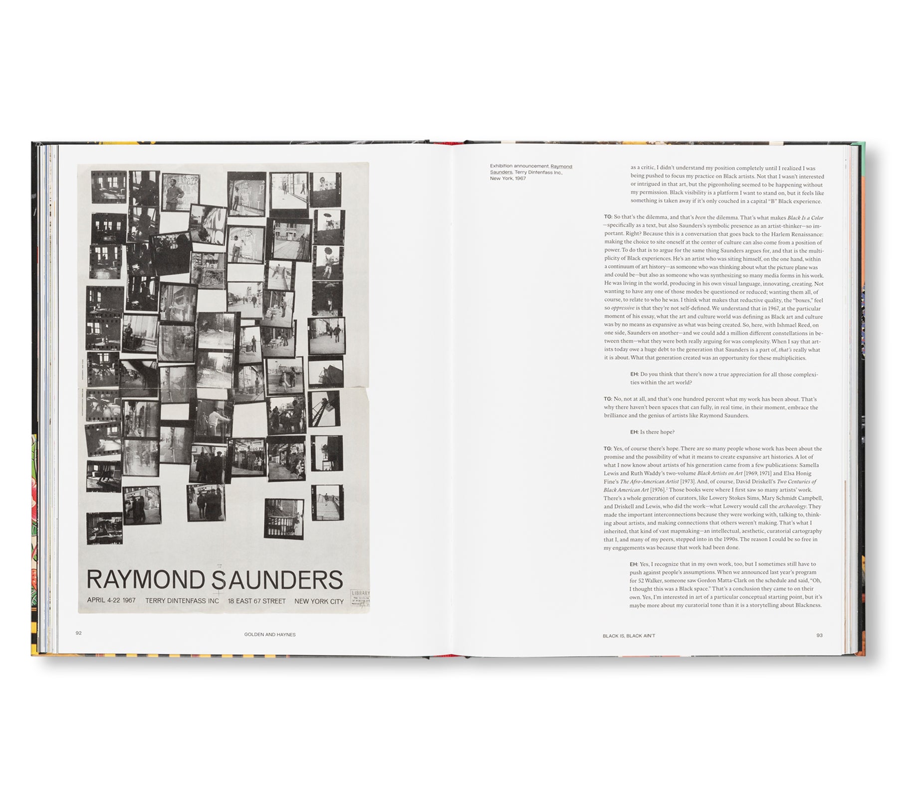 POST NO BILLS by Raymond Saunders