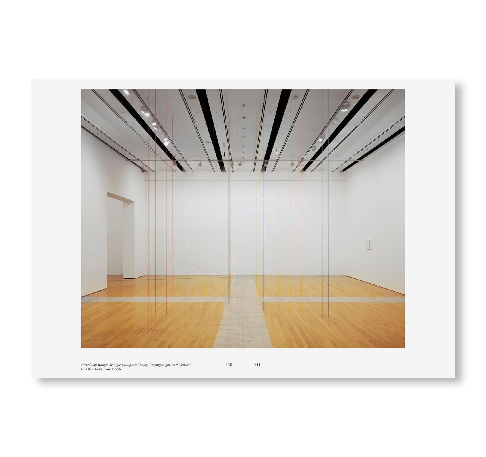 THREADING SPACE by Fred Sandback