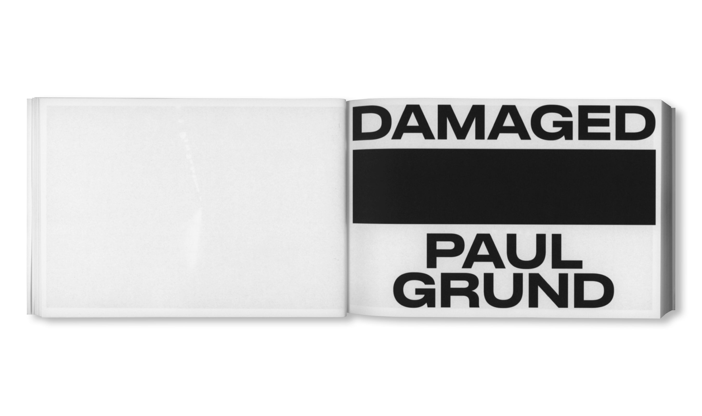 DAMAGED by Paul Grund [SIGNED]