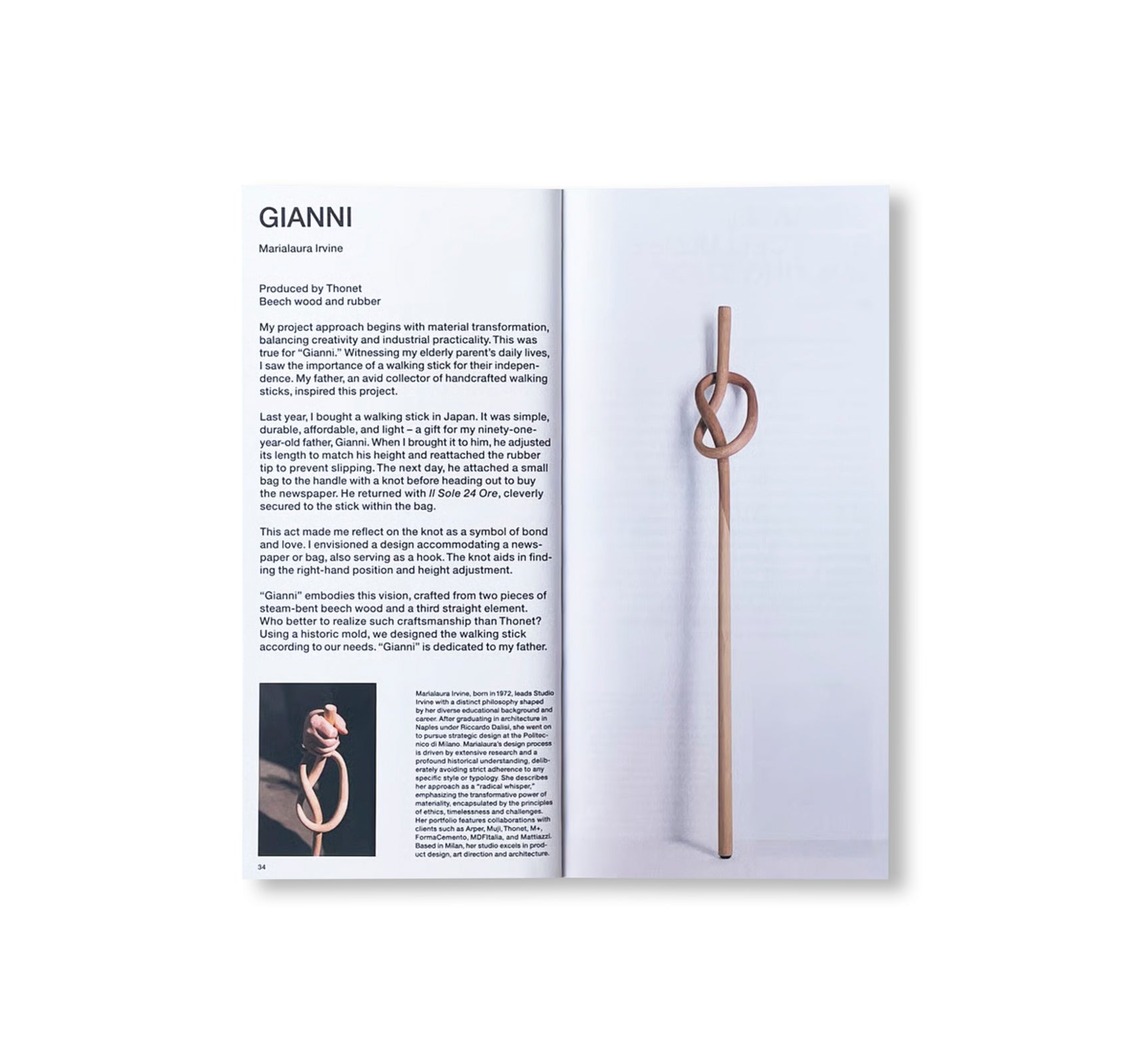 WALKING STICKS by Keiji Takeuchi, Marco Sammicheli