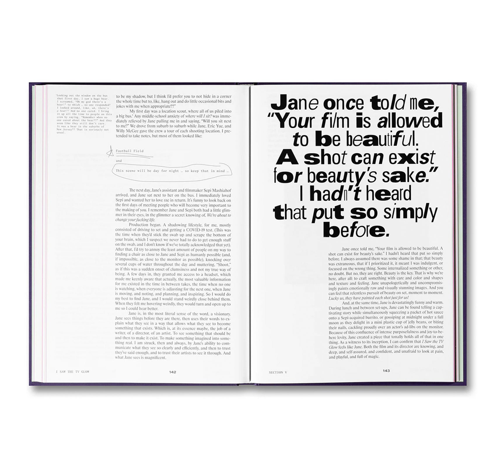 I SAW THE TV GLOW SCREENPLAY BOOK by Jane Schoenbrun – twelvebooks