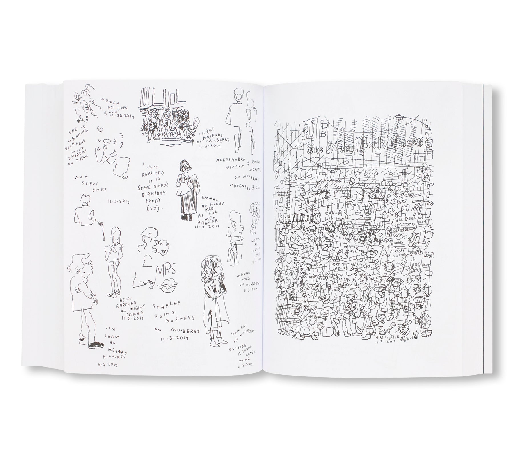 EVERY PERSON IN NEW YORK VOL 2 by Jason Polan