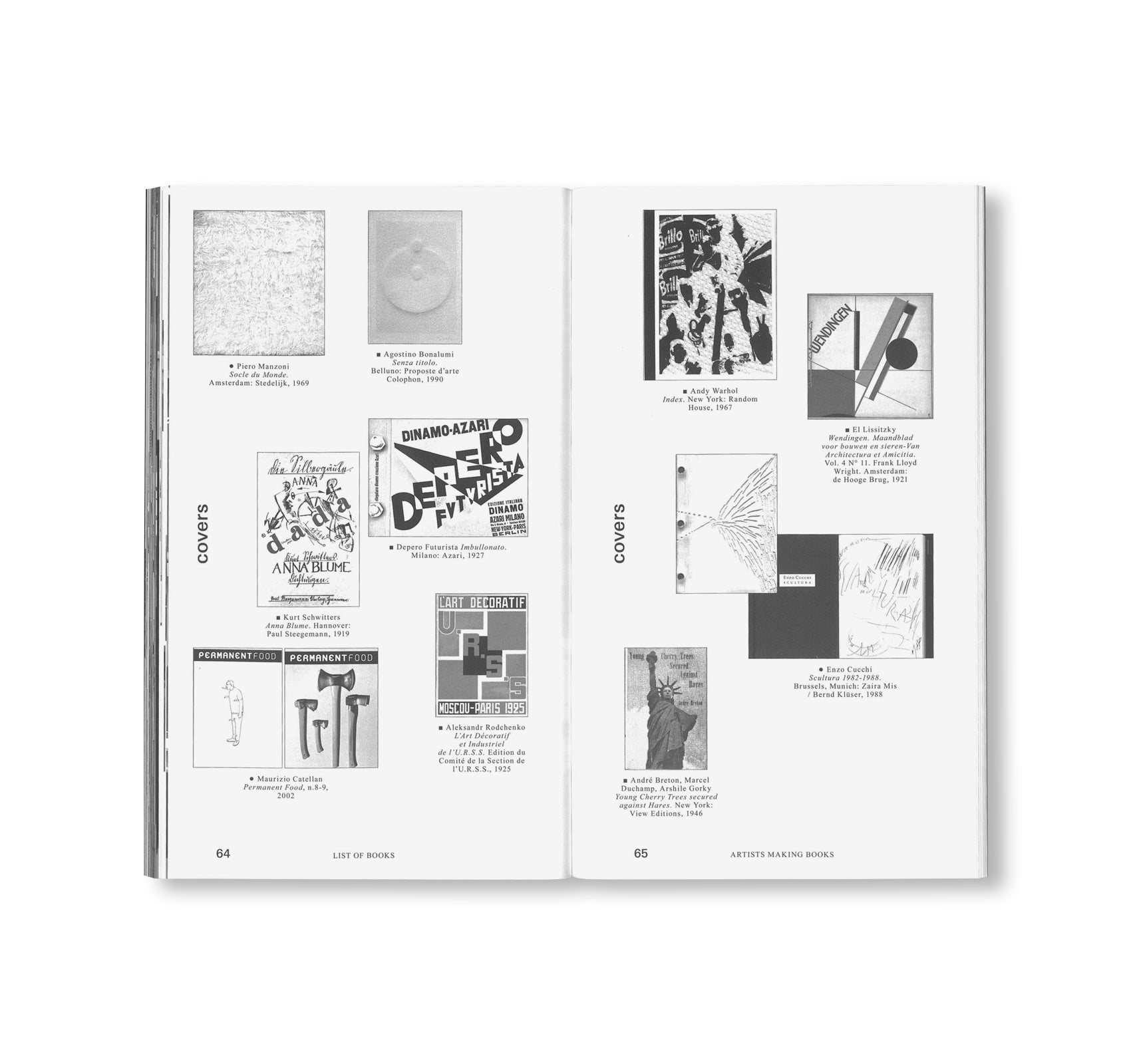 ARTISTS MAKING BOOKS