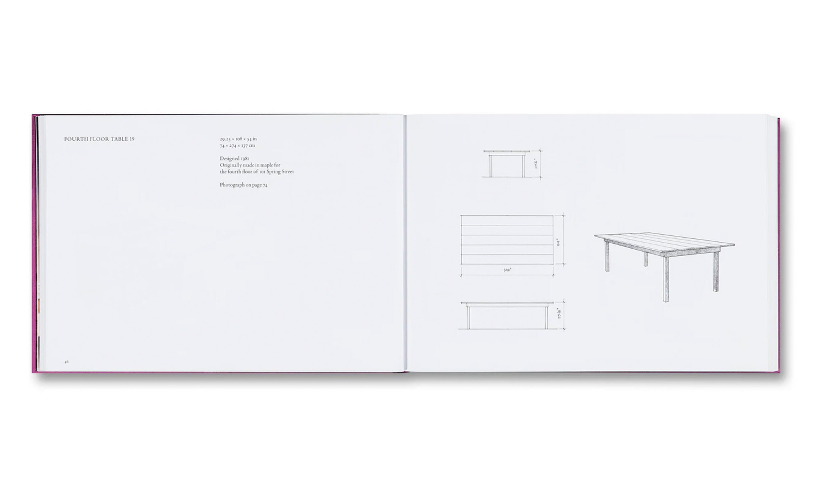 DONALD JUDD FURNITURE by Donald Judd