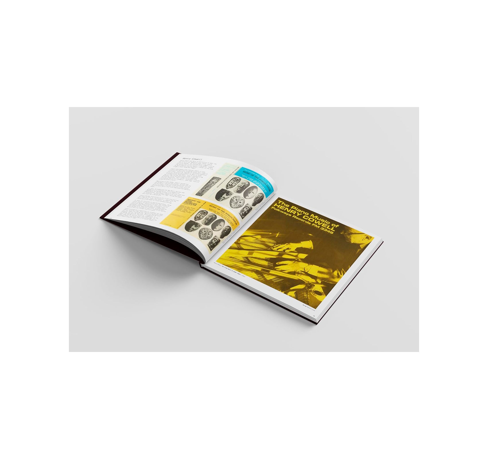 FOLKWAYS RECORDS: A VISUAL HISTORY OF FOLKWAYS RECORDS COVER ART