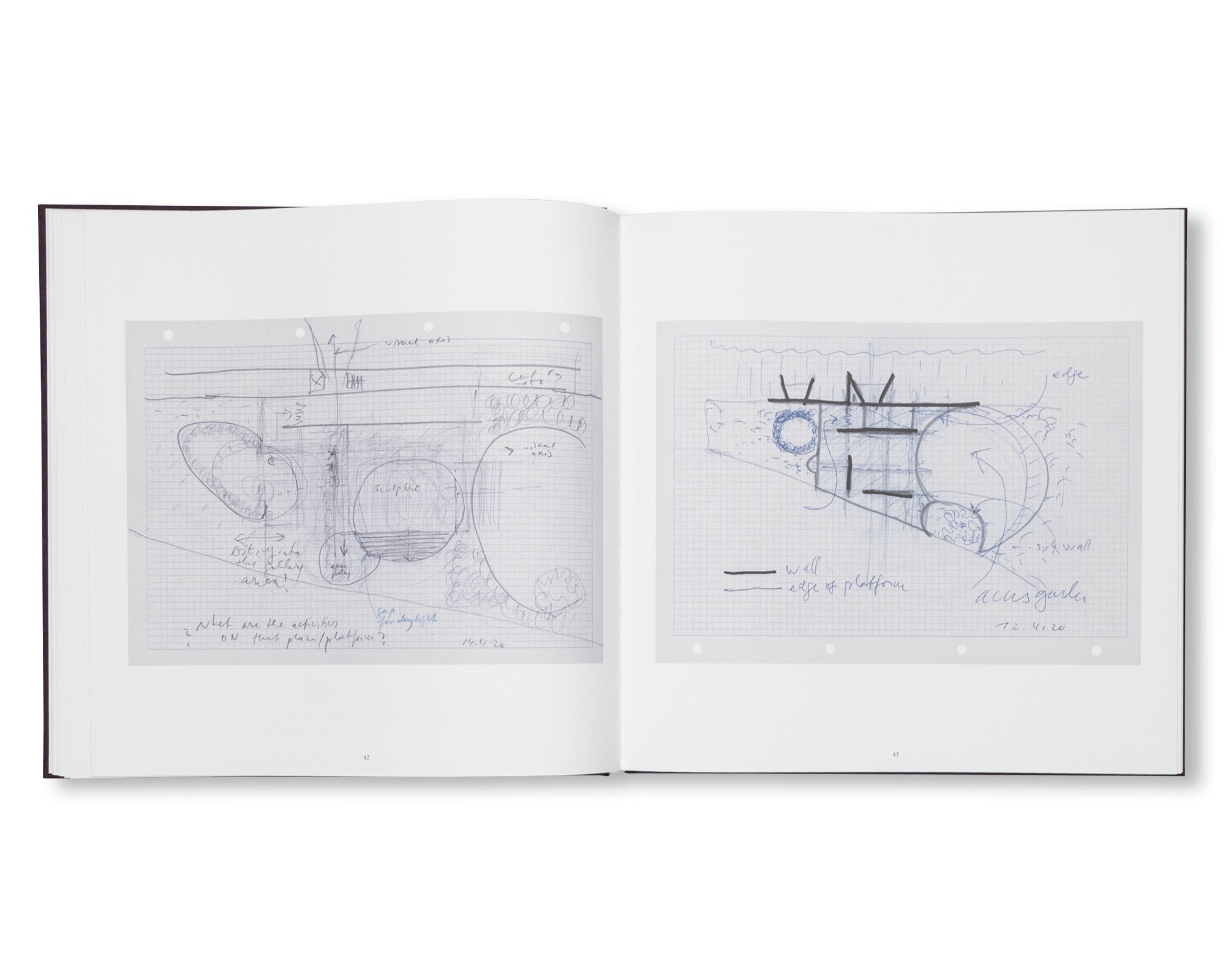 CALDER GARDENS: DRAWINGS AND TEXTS BY JACQUES HERZOG by Jacques Herzog, Herzog & de Meuron