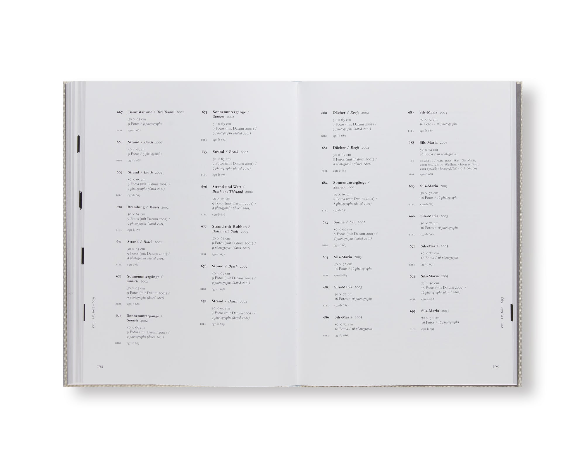 GERHARD RICHTER: ATLAS VOLUME V. by Gerhard Richter