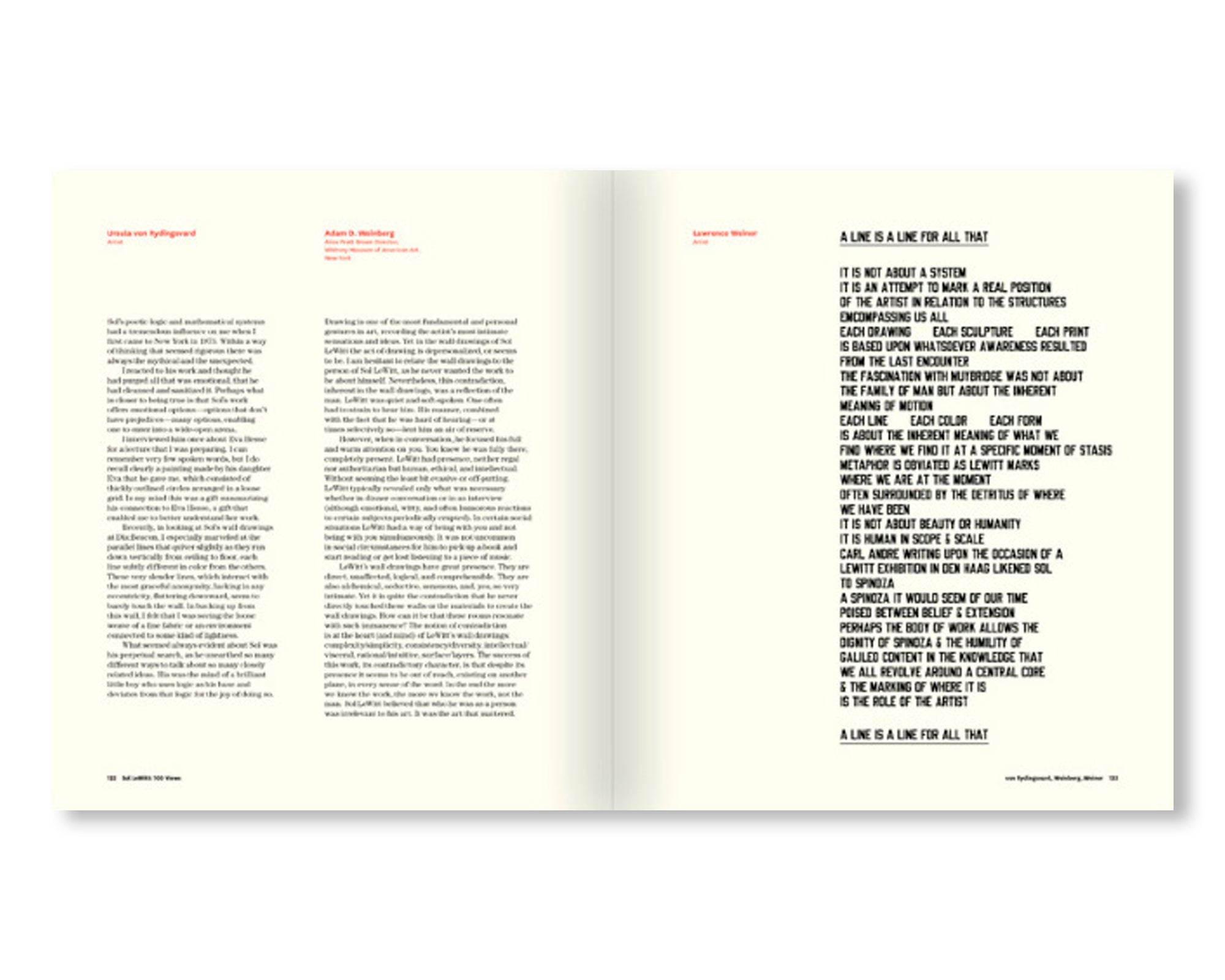 SOL LEWITT 100 VIEWS by Sol LeWitt