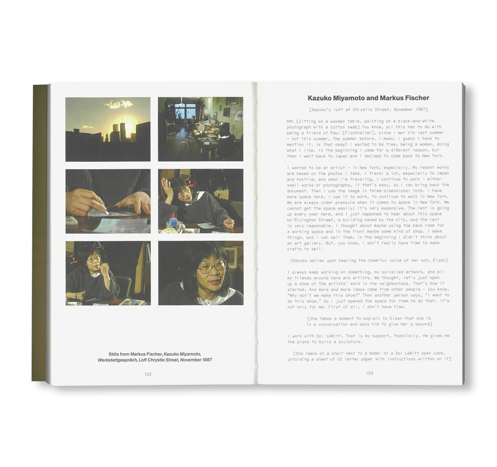 STRING CONSTRUCTIONS by Kazuko Miyamoto