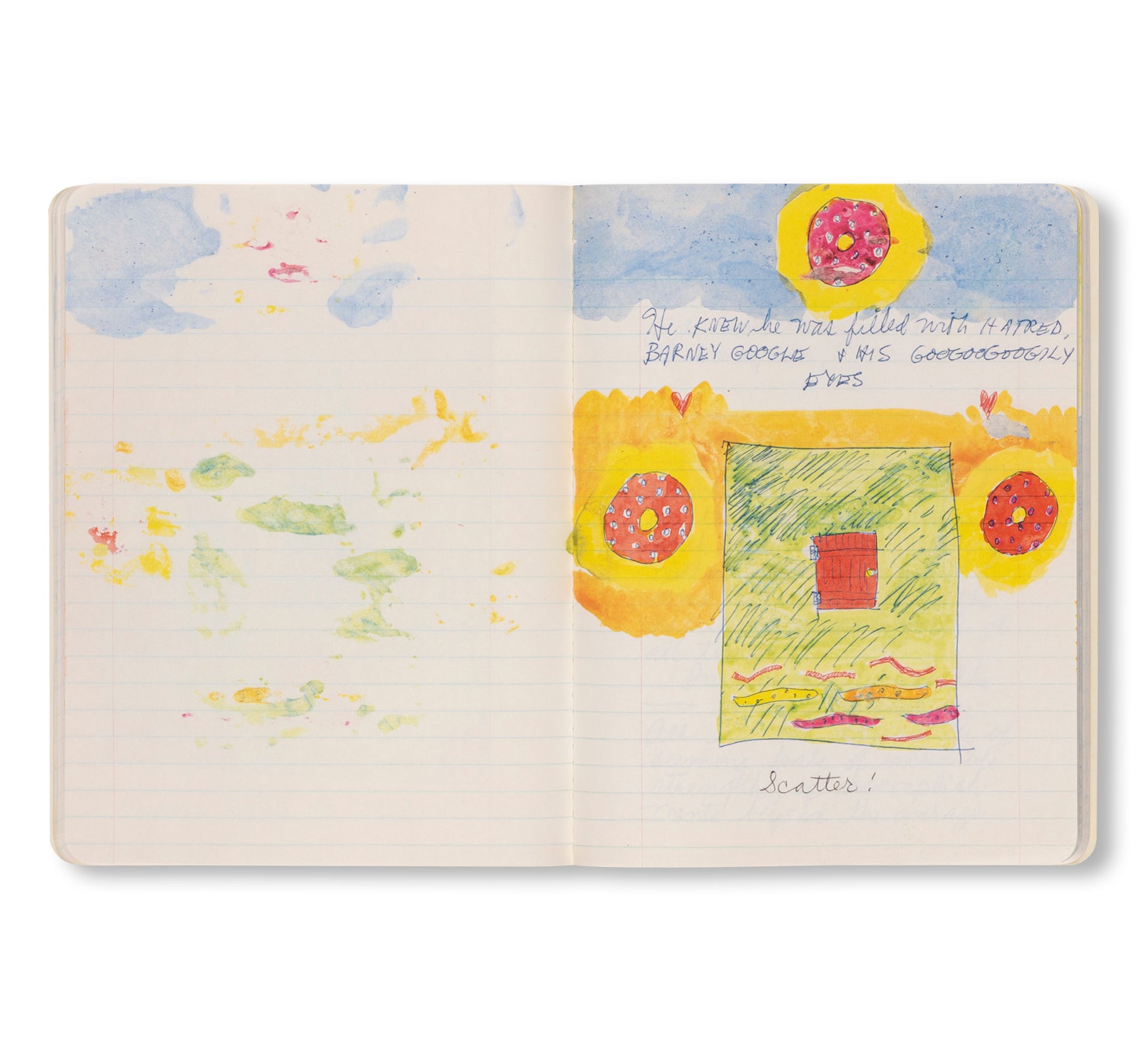 PAUL THEK: NOTEBOOK #41, 1977 by Paul Thek