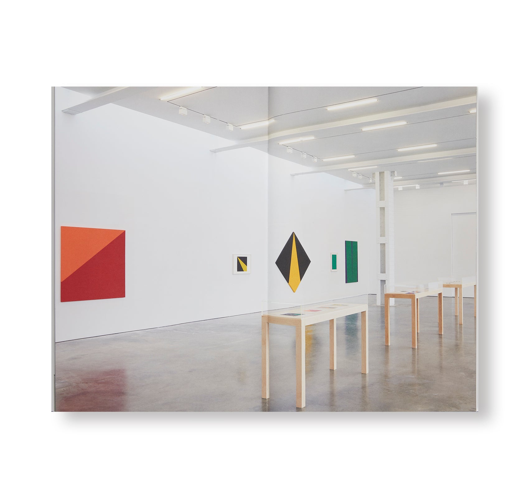 PAINTINGS IN PROCESS by Carmen Herrera