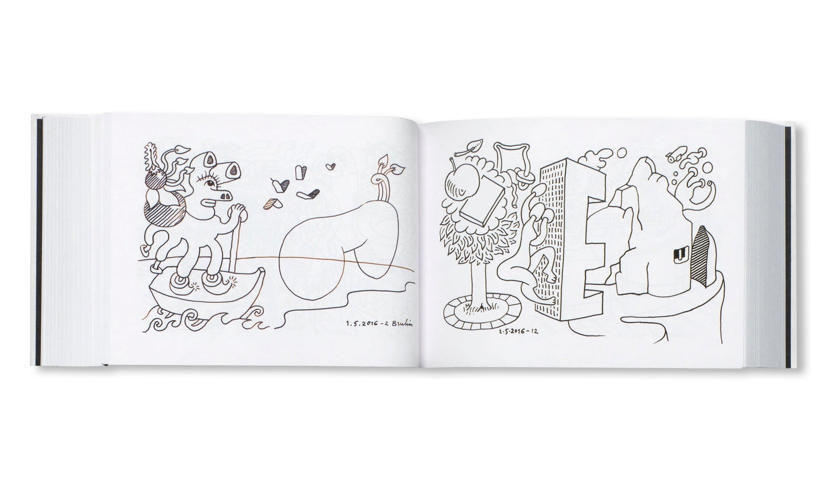 DEM NEUEN TREU. NEUJAHRSHEFTE 2007–2025 / TRUE TO NEW. NEW YEAR’S ZINES 2007–2025 by Anton Bruhin