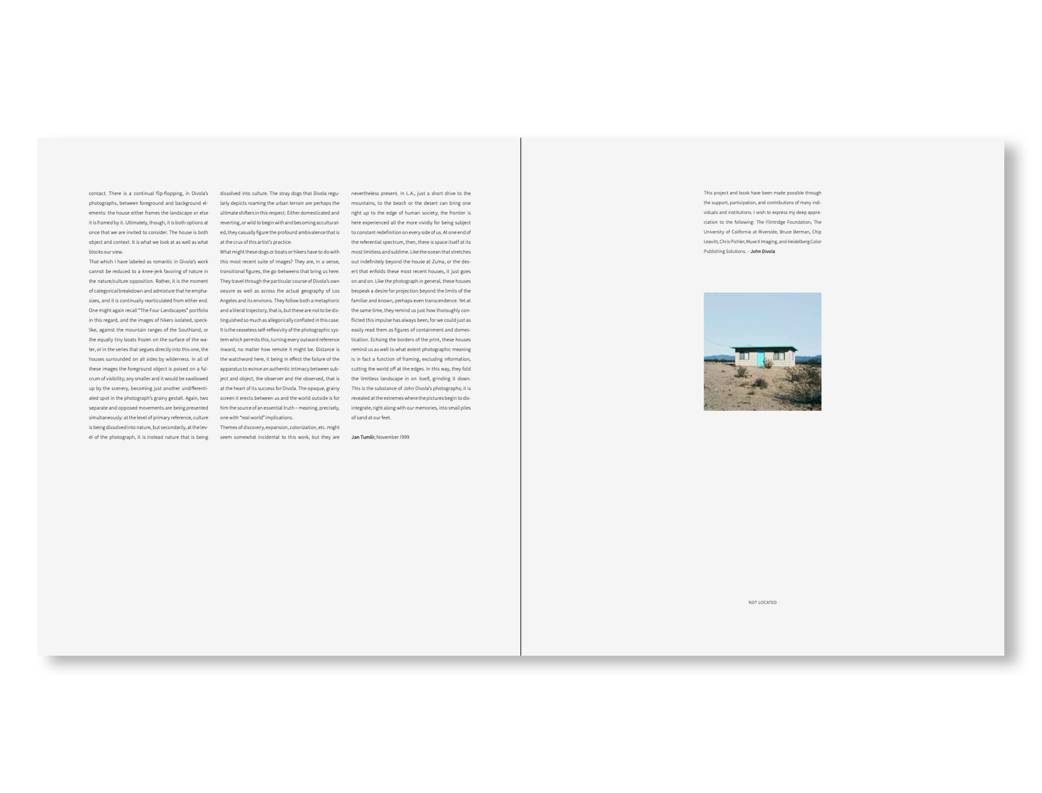 ISOLATED HOUSES by John Divola [REMASTERED EDITION]