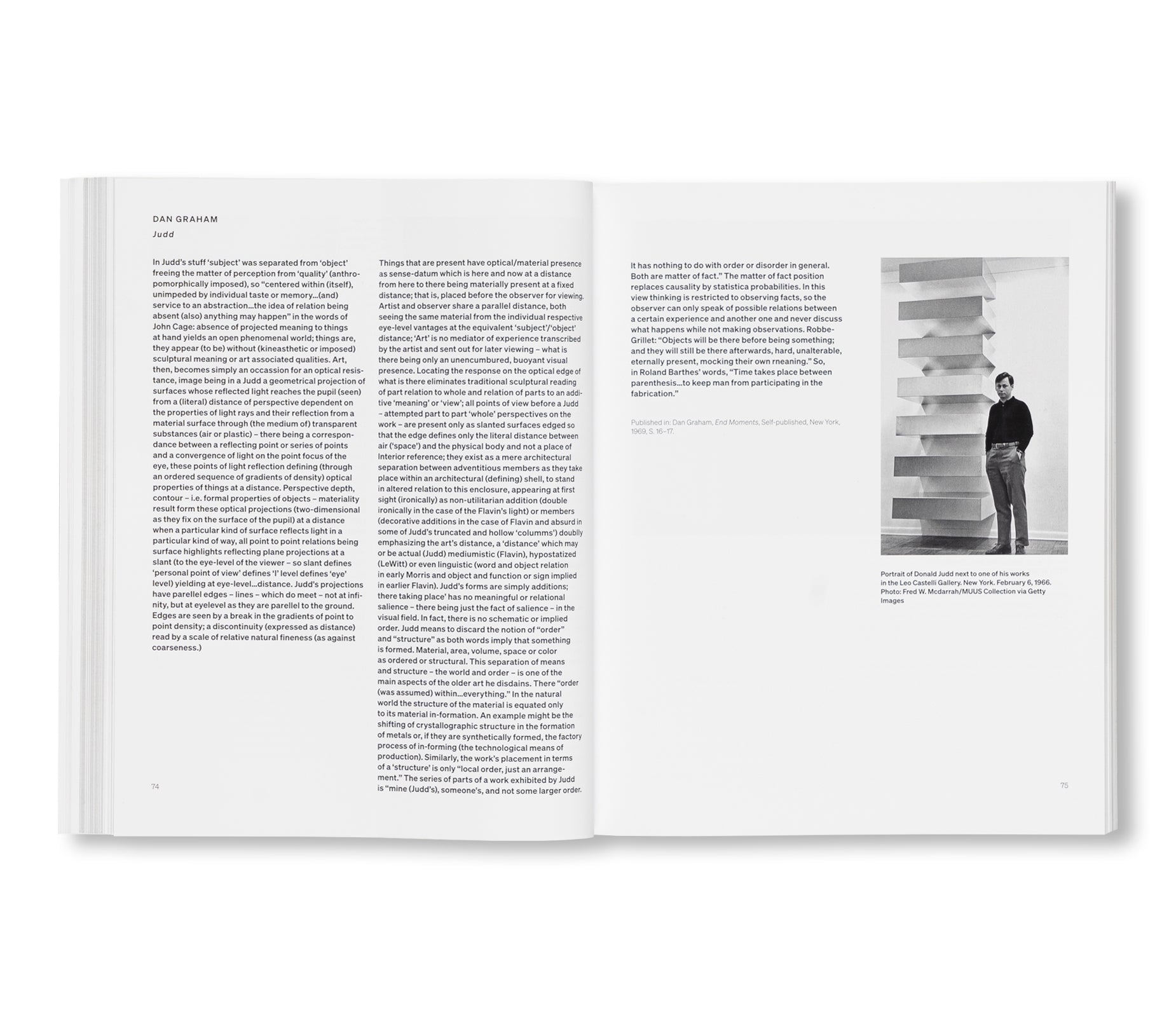 DAN GRAHAM – OPTICS AND HUMOR by Dan Graham