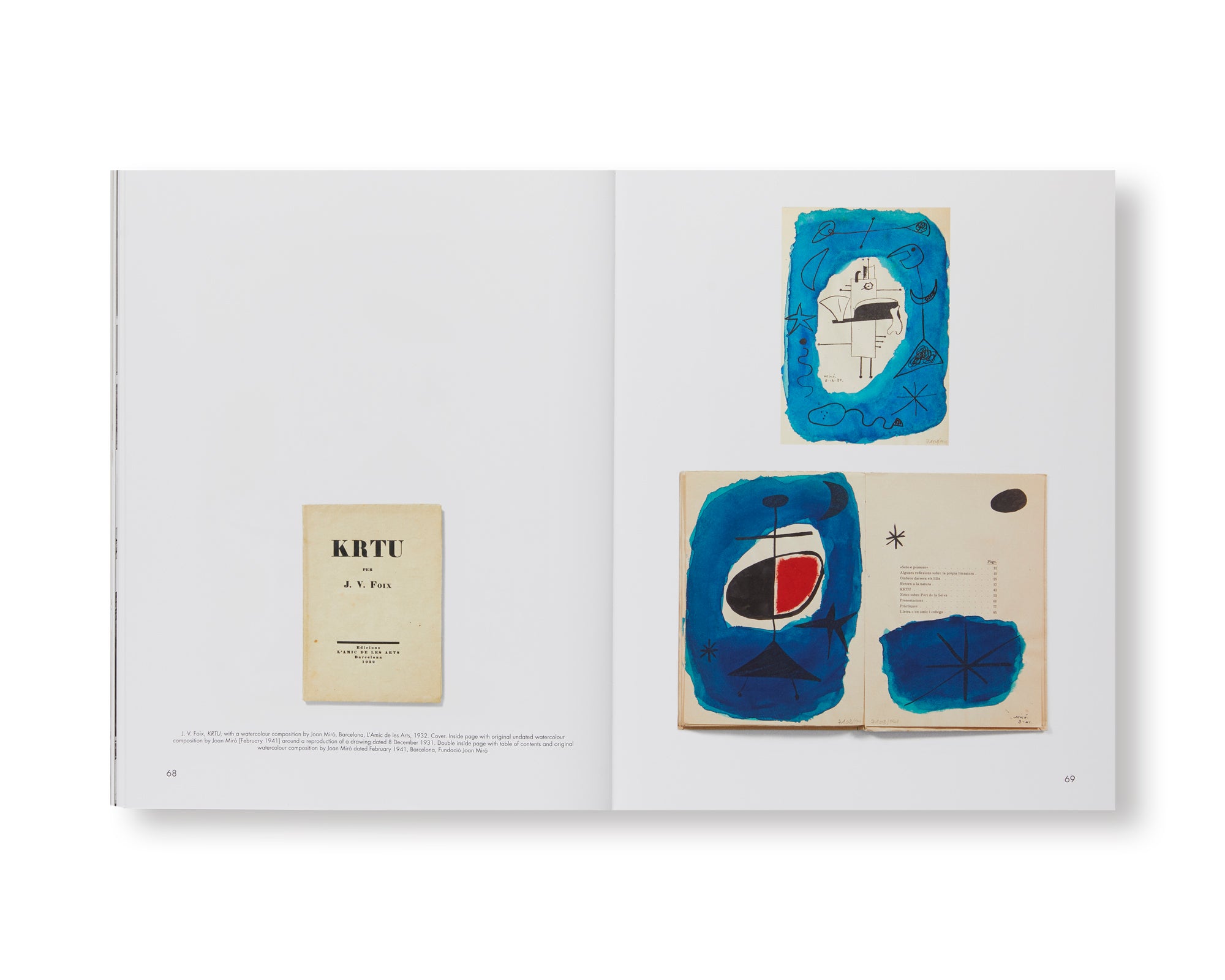 REVUE CAHIERS D’ART, 2018, MIRÓ by Joan Miró