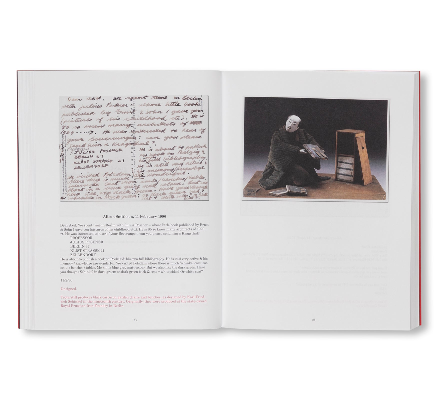 DEAR AXEL…99 POSTCARDS FROM ALISON AND PETER SMITHSON by Alison & Peter Smithson