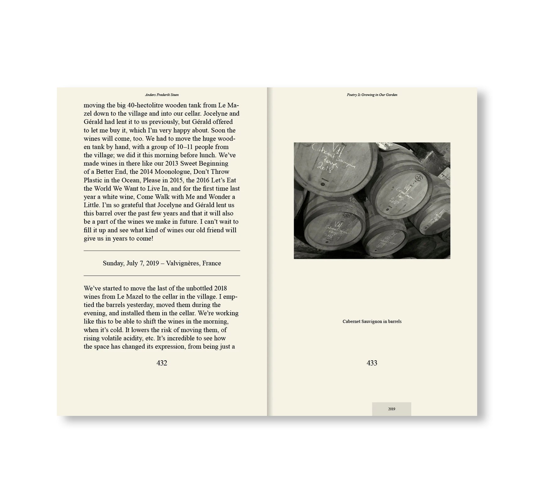 POETRY IS GROWING IN OUR GARDEN by Anders Frederik Steen (VOL.1) [REPRINTED EDITION / THIRD PRINTING]