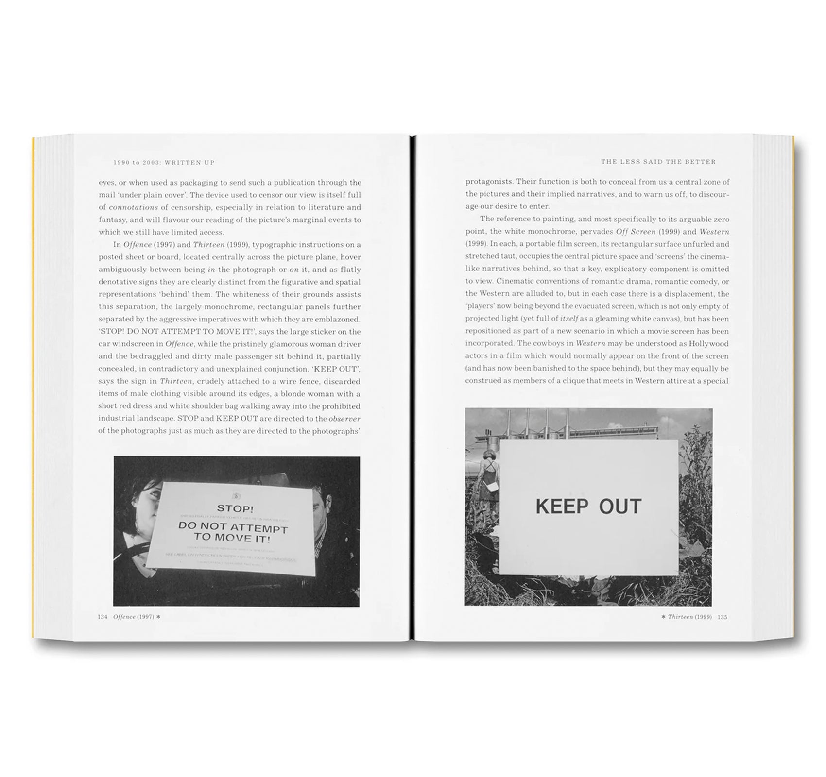 WRITTEN DOWN / WRITTEN UP: SELECTED WRITINGS OF JOHN HILLIARD by John Hilliard, Duncan Wooldridge