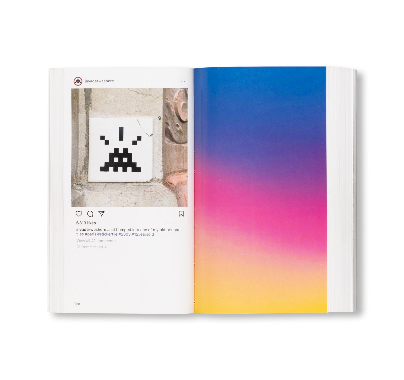 @INVADERWASHERE: TEN YEARS ON INSTAGRAM by Invader