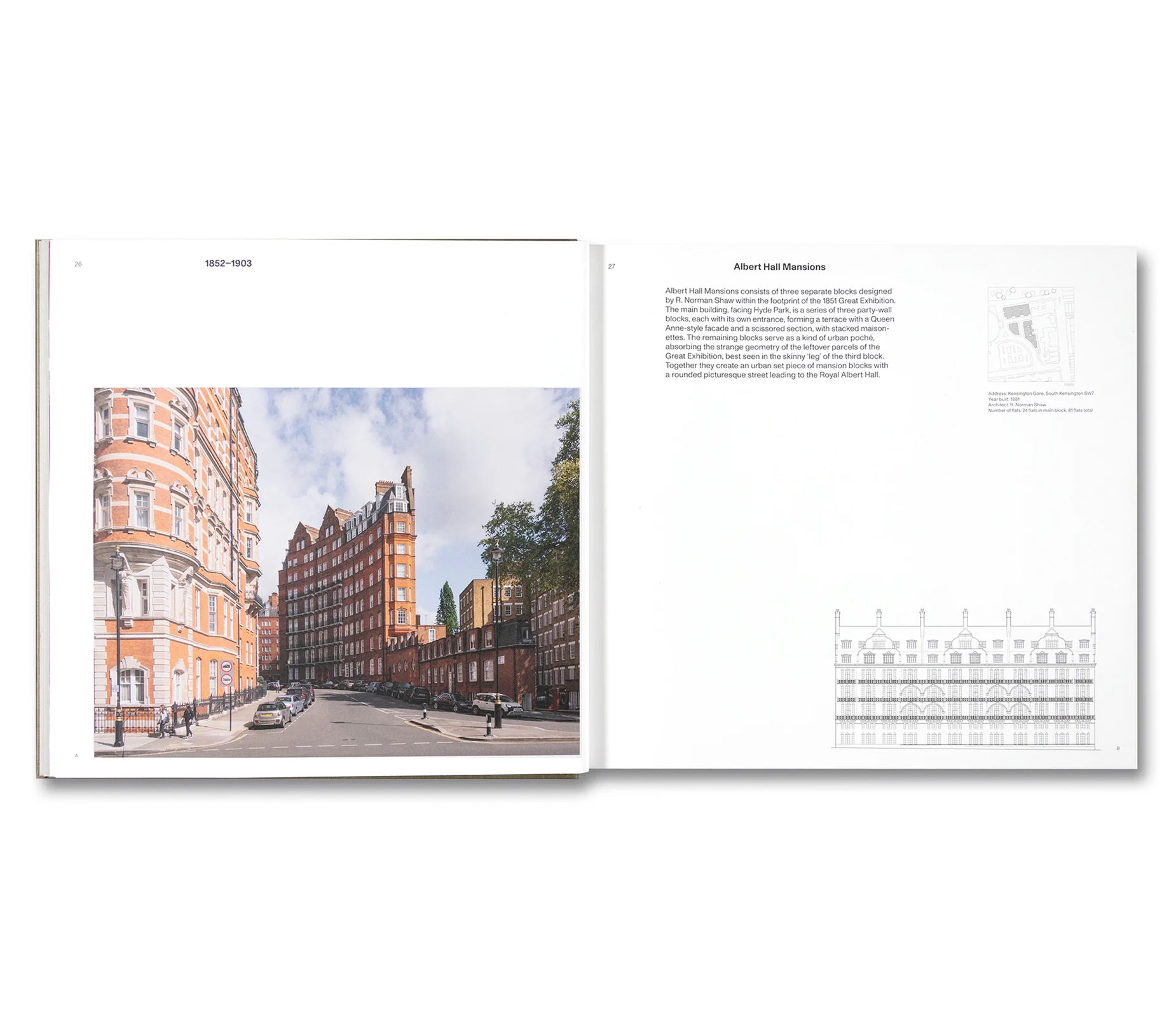 AT HOME IN LONDON: THE MANSION BLOCK by Karin Templin