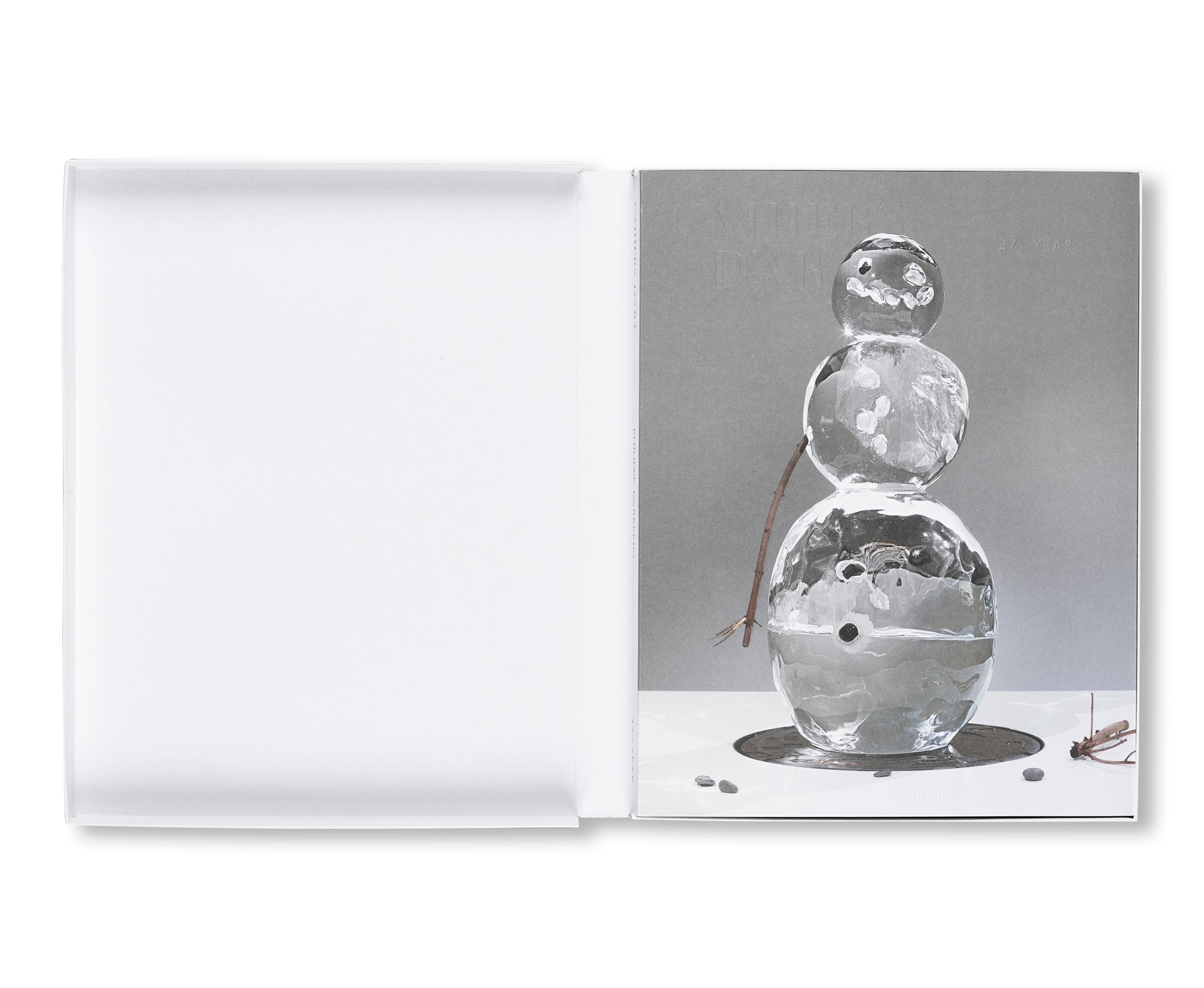 REVUE CAHIERS D’ART, 2023, PHILIPPE PARRENO by Philippe Parreno [STANDARD EDITION / SALE]