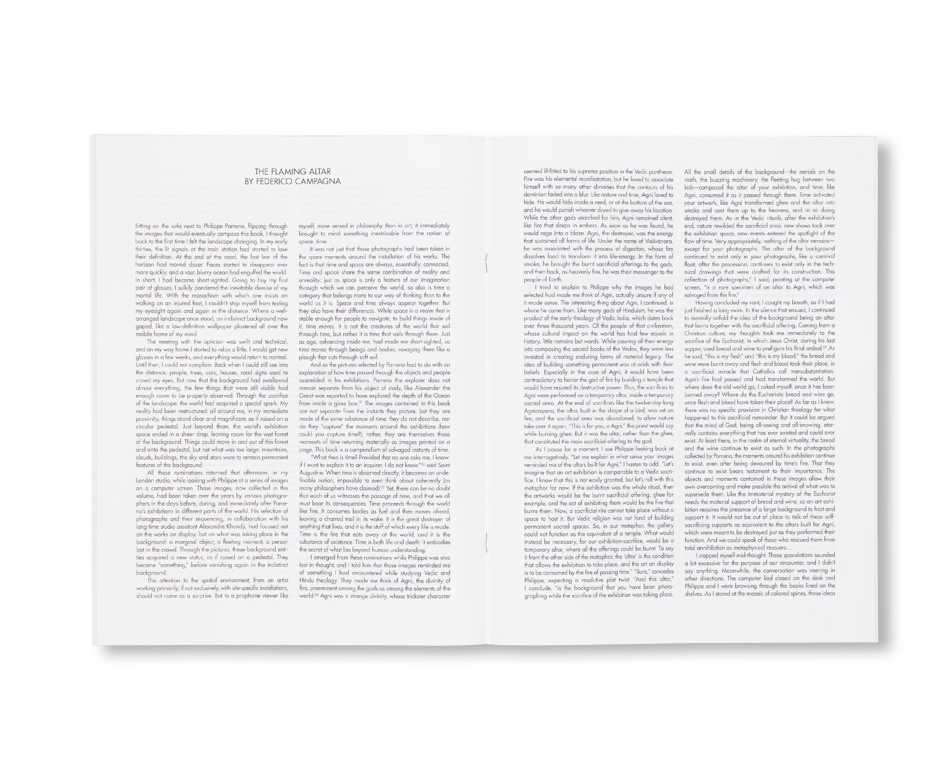 REVUE CAHIERS D’ART, 2023, PHILIPPE PARRENO by Philippe Parreno [STANDARD EDITION / SALE]