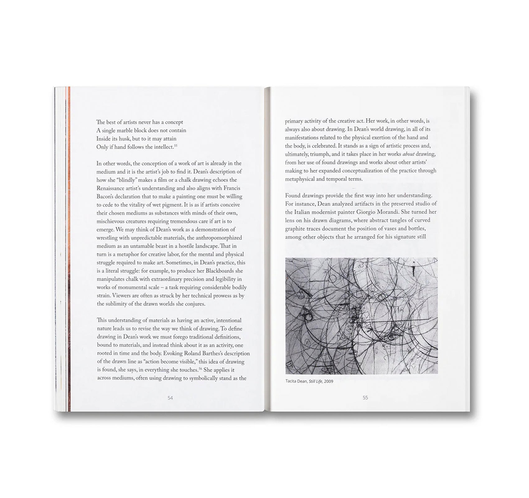 BLIND FOLLY OR HOW TACITA DEAN DRAWS by Michelle White, Tacita Dean