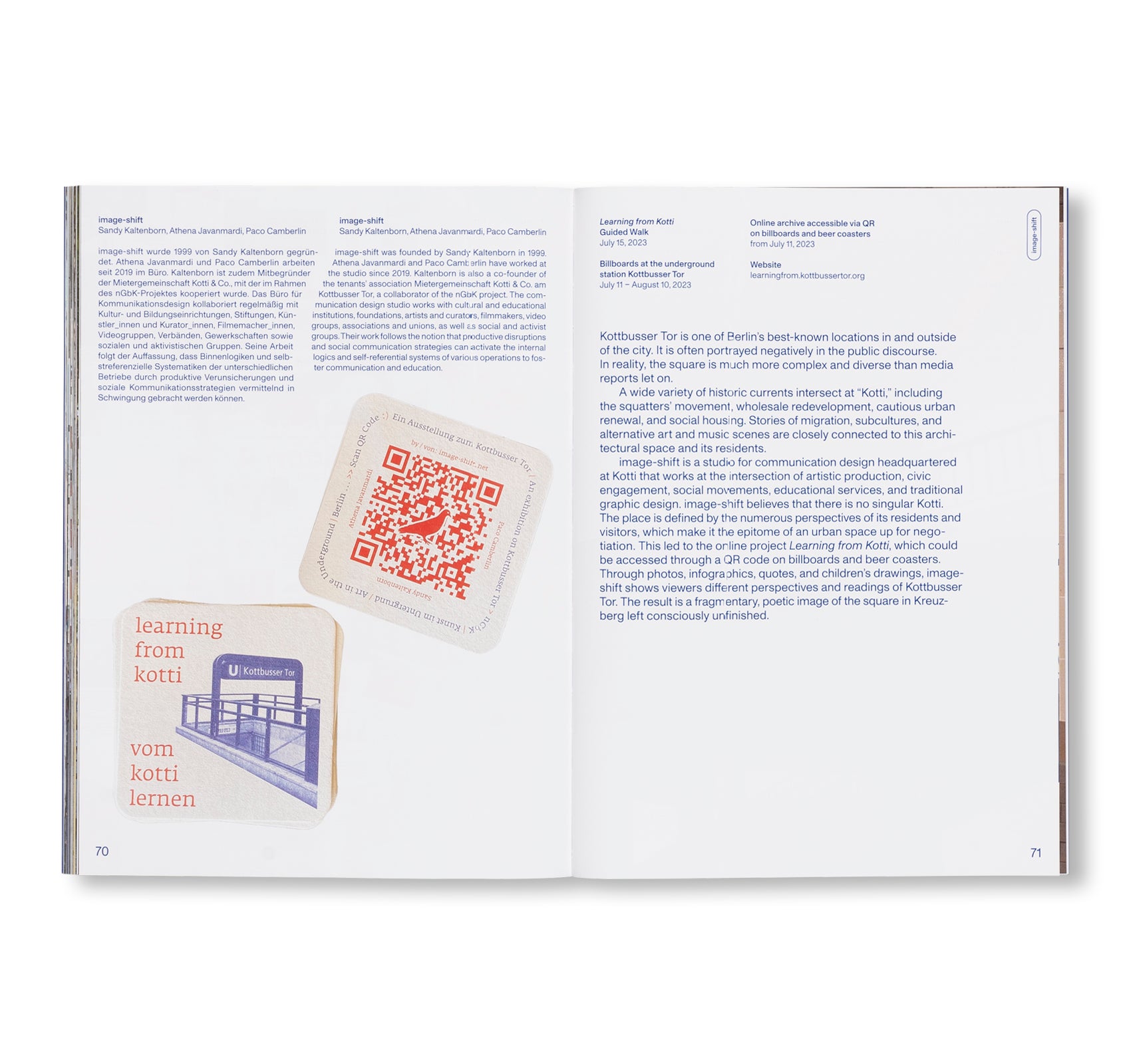 NEW URBAN PUBLICS - ART IN THE UNDERGROUND 2022/2023