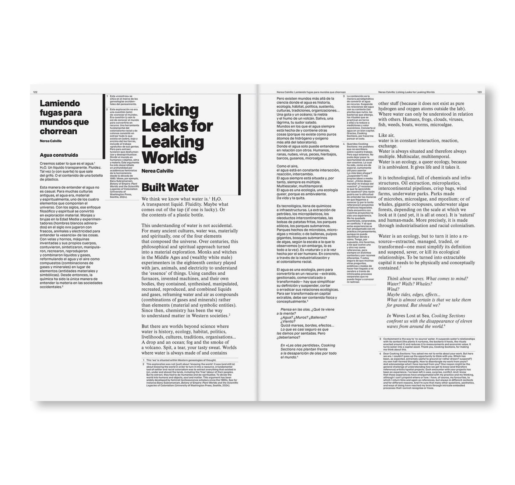 COOKING SECTIONS: WAVES LOST TO SEA by Cooking Sections