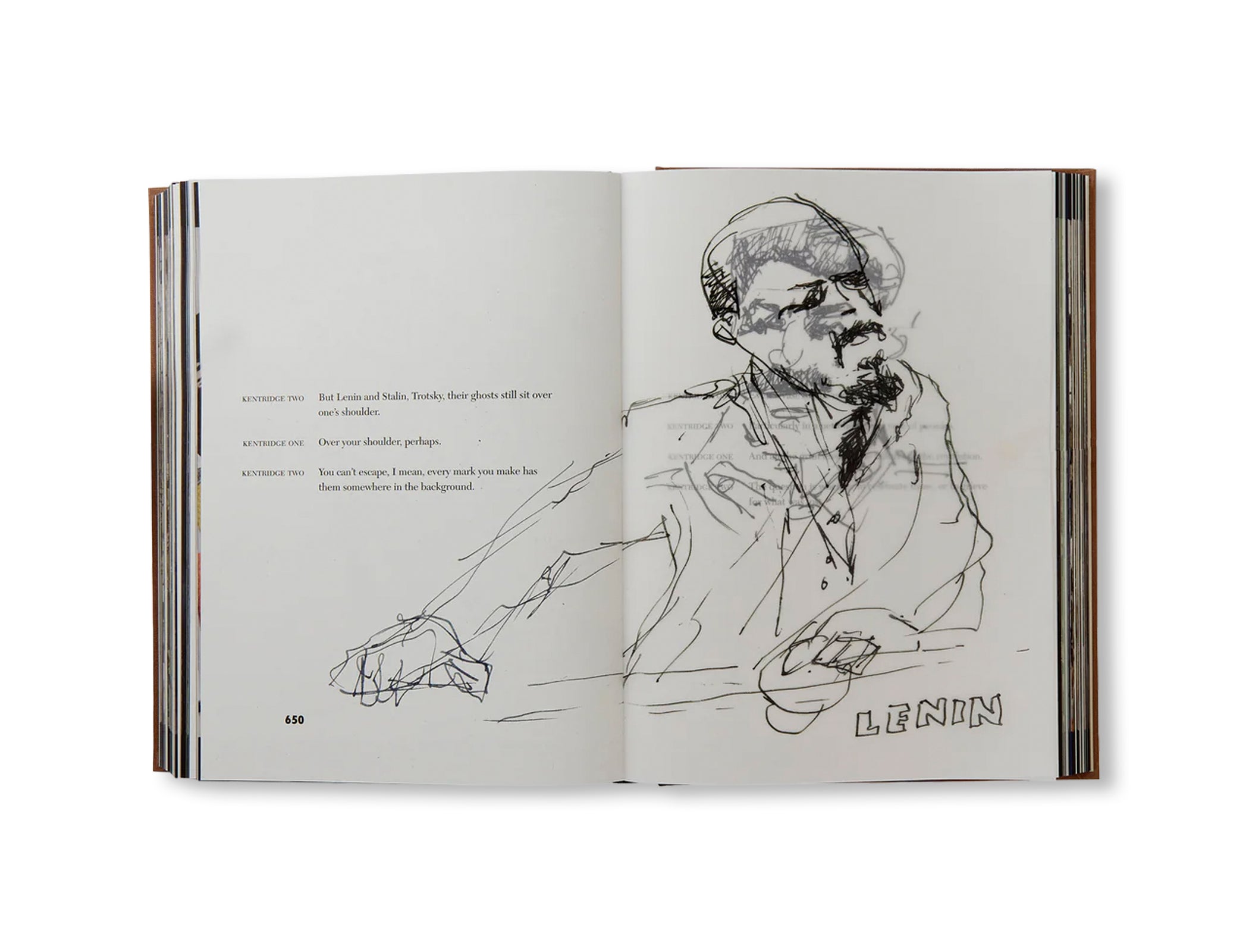 SELF-PORTRAIT AS A COFFEE-POT by William Kentridge