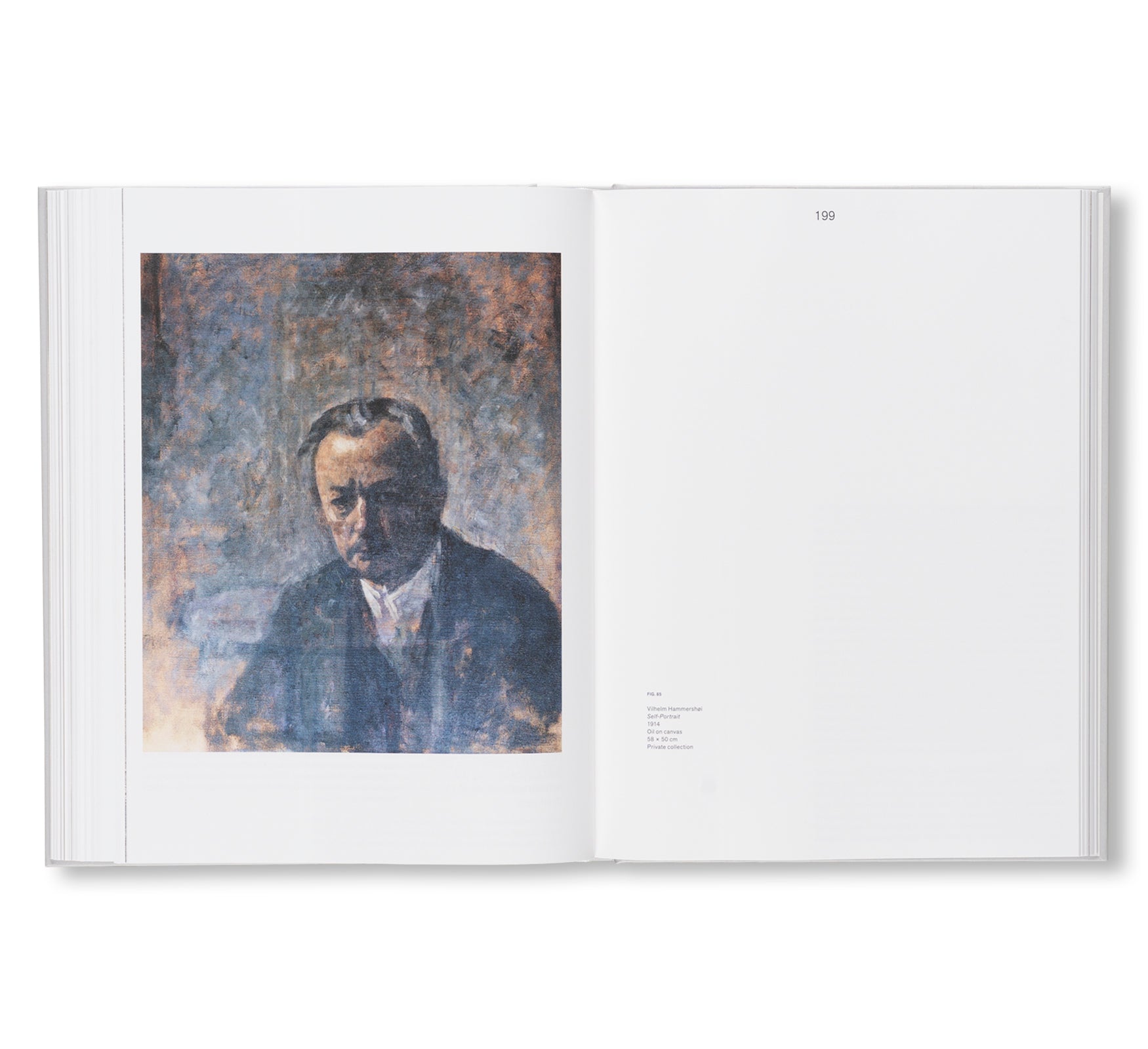 VILHELM HAMMERSHØI – PAINTING AS POETRY by Vilhelm Hammershøi