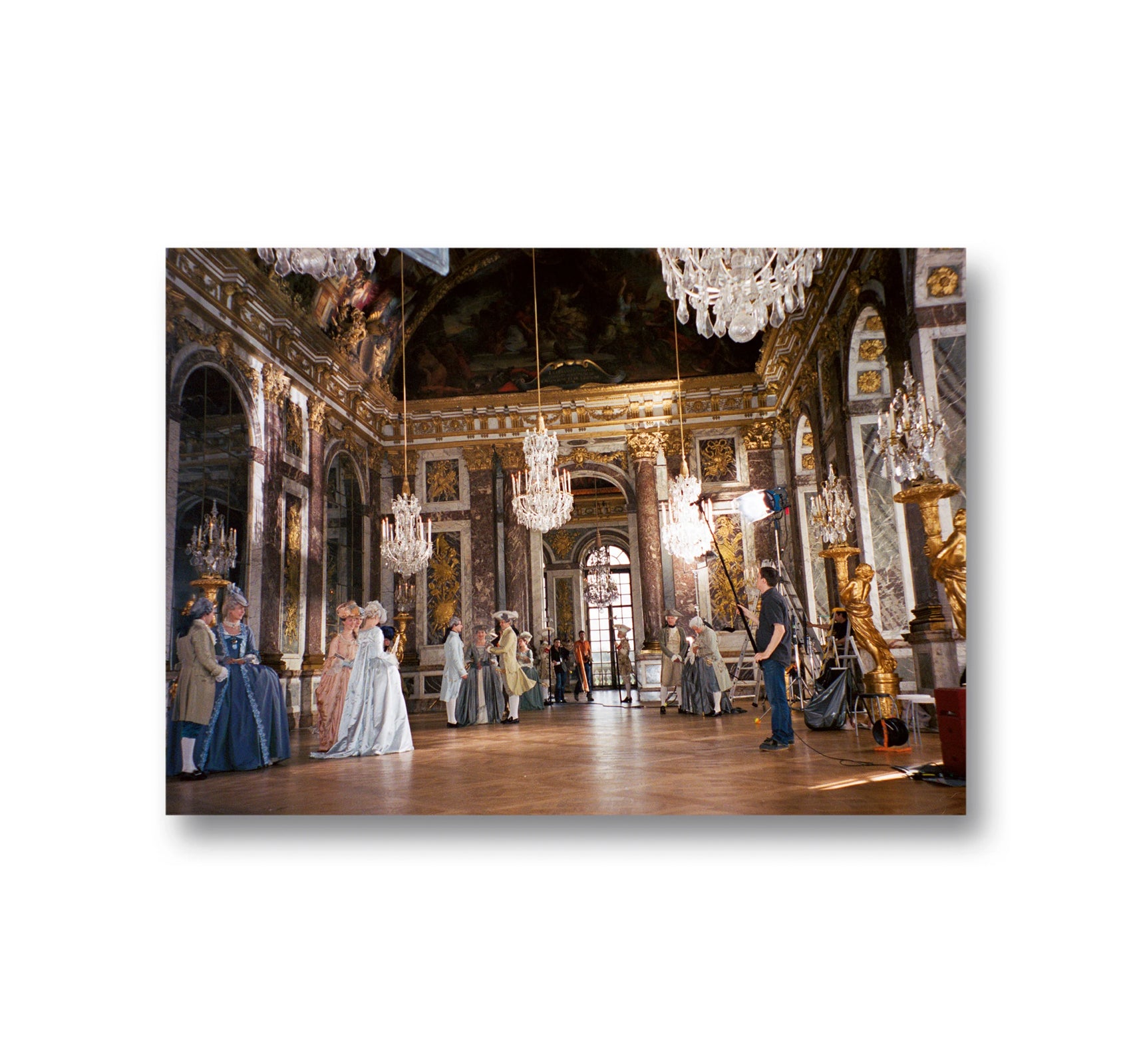 MAKING MARIE ANTOINETTE POSTCARDS by Andrew Durham