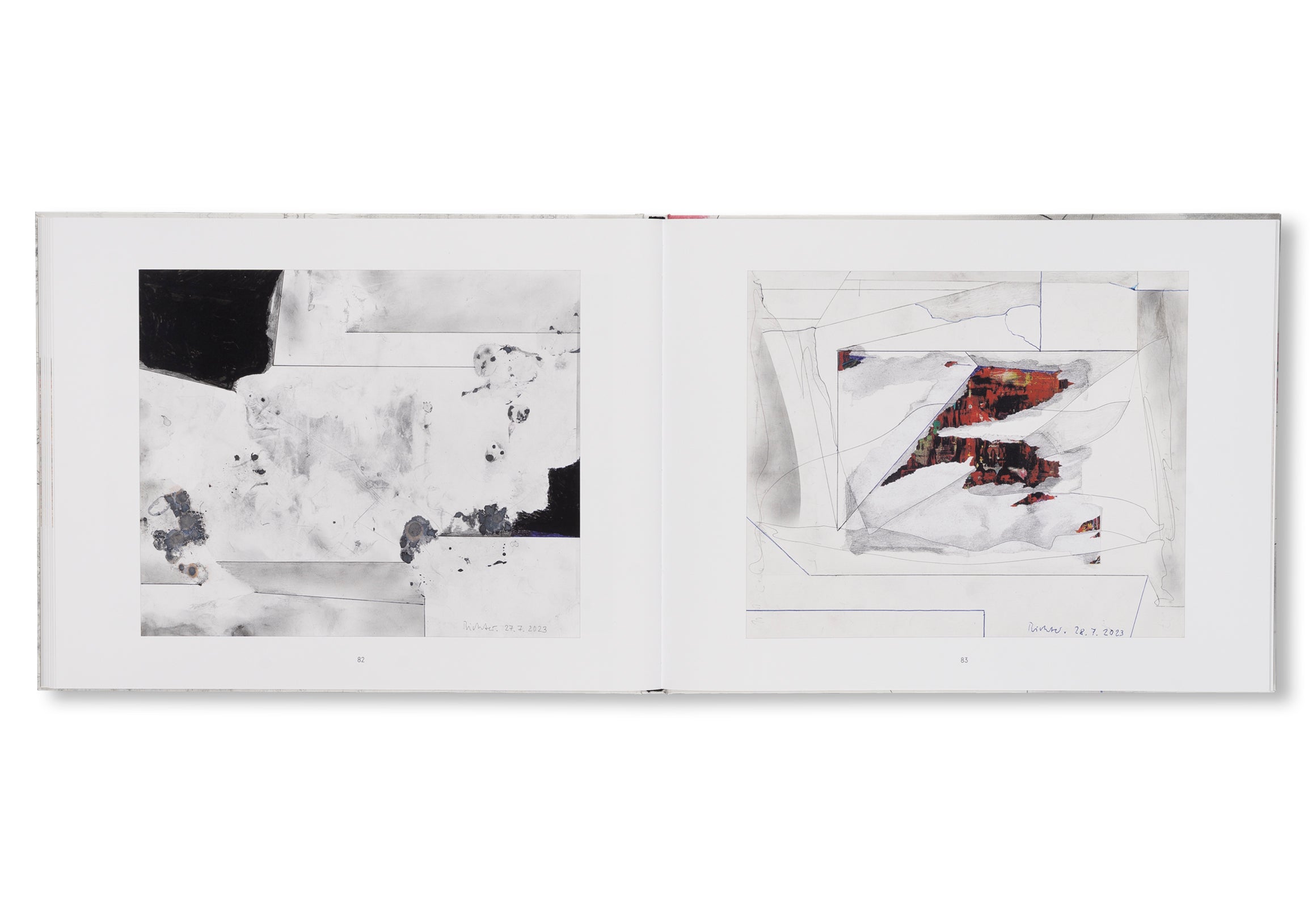 GERHARD RICHTER: 81 ZEICHNUNGEN - 1 STRIP-BILD - 1 EDITION by Gerhard Richter