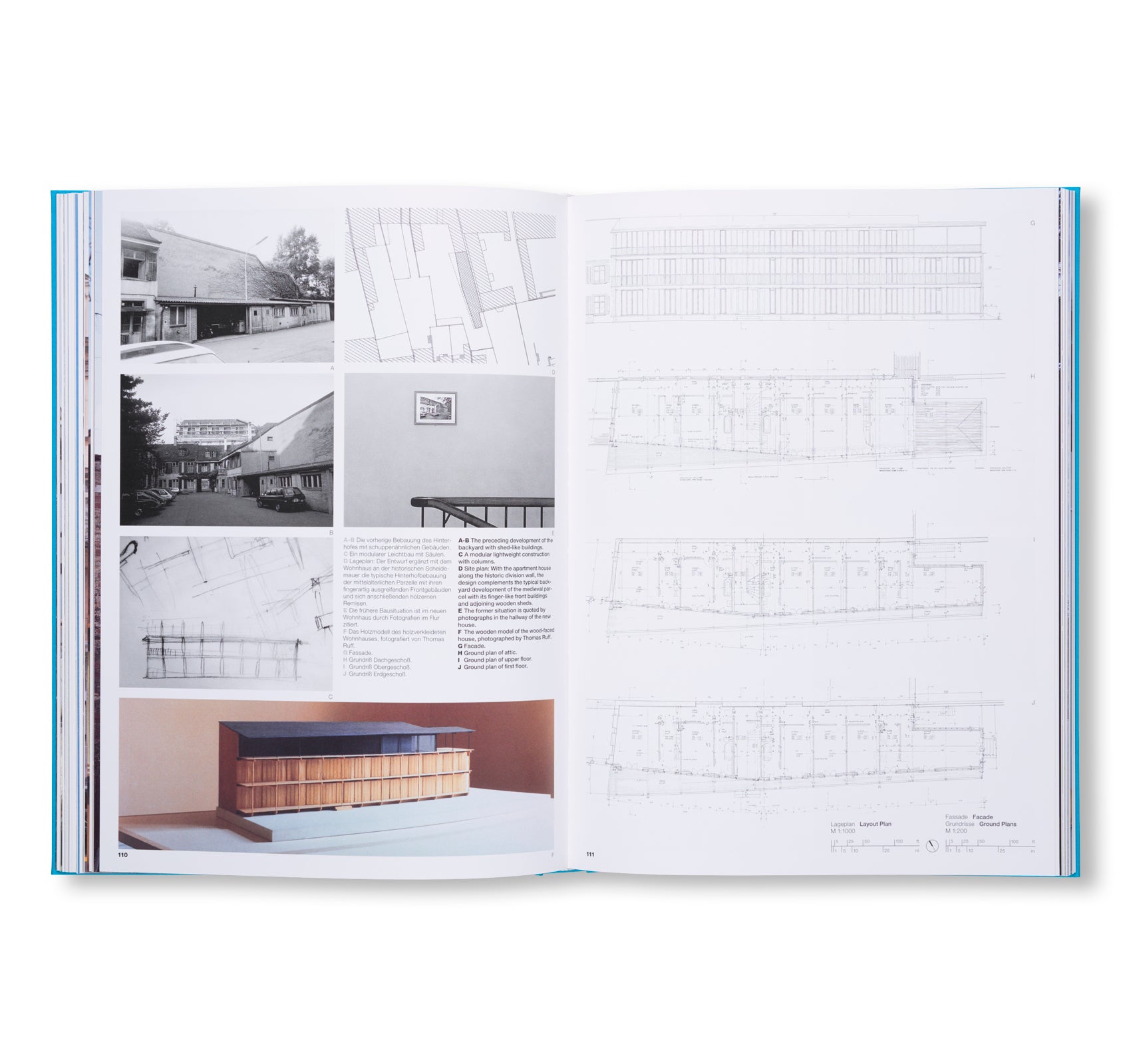 HERZOG & DE MEURON 1978-1988. THE COMPLETE WORKS. VOLUME 1 by Herzog & de Meuron [ENGLISH / GERMAN EDITION]