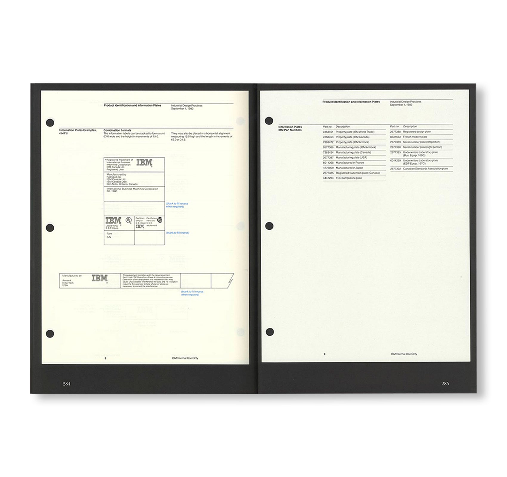 IBM, PAUL RAND’S GRAPHIC STANDARDS MANUAL [REPRINTED EDITION]