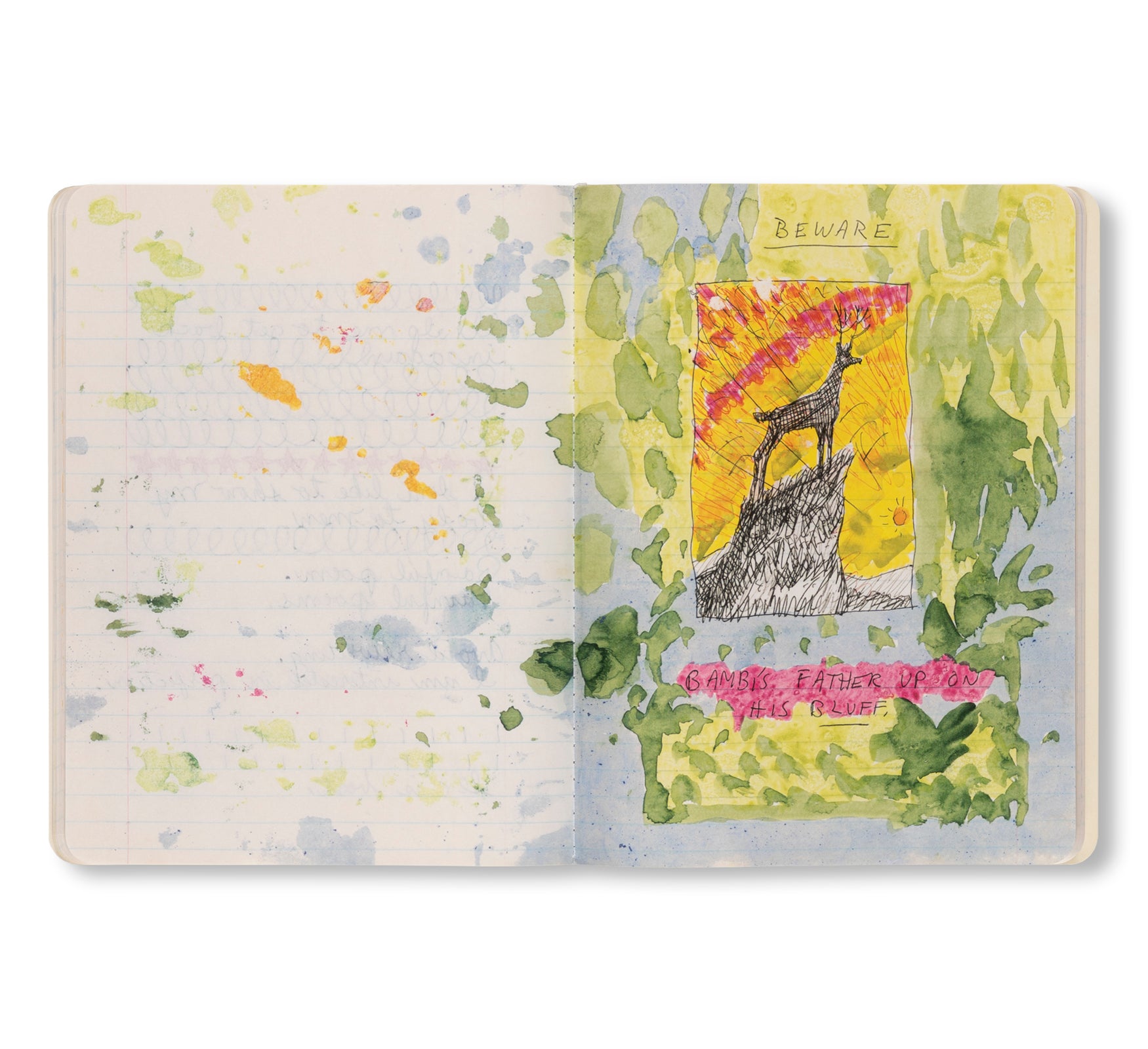 PAUL THEK: NOTEBOOK #41, 1977 by Paul Thek