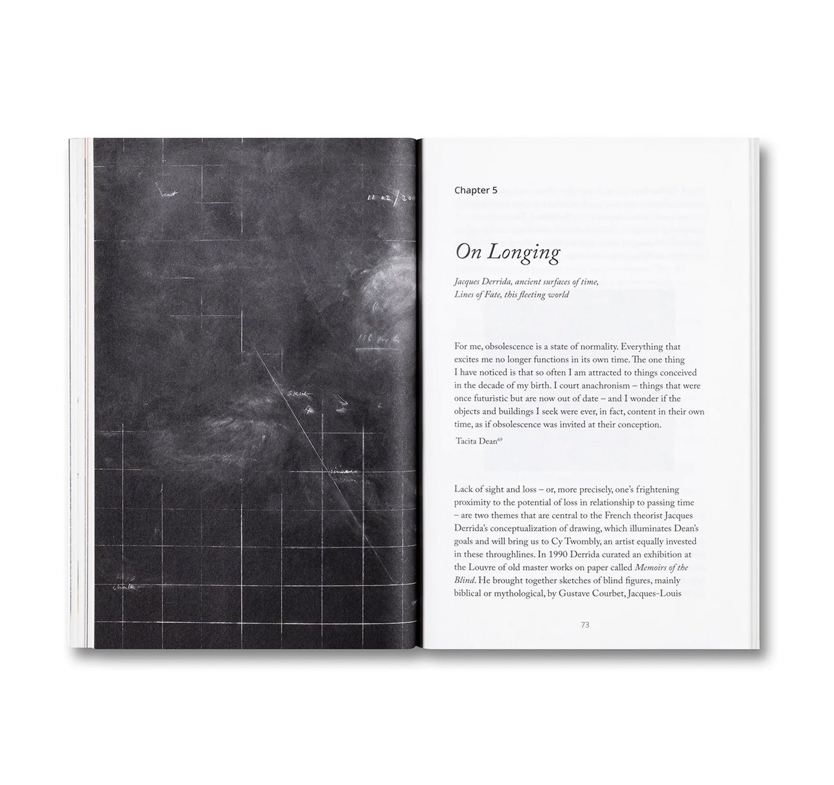 BLIND FOLLY OR HOW TACITA DEAN DRAWS by Michelle White, Tacita Dean