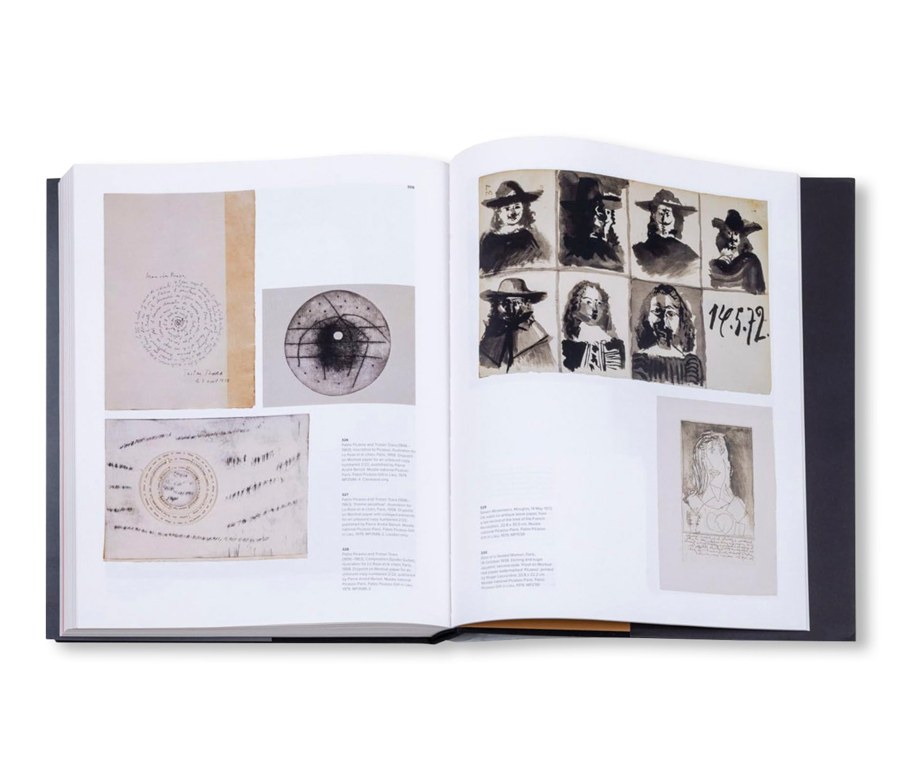 PICASSO AND PAPER by Pablo Picasso [SOFTCOVER]