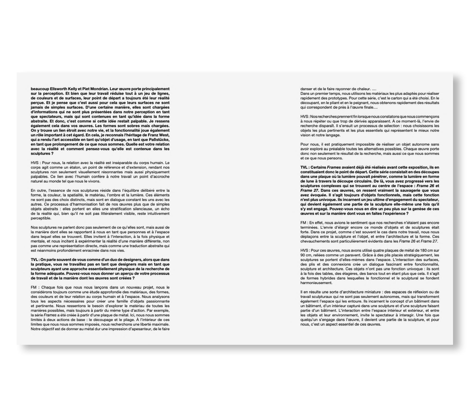 MULLER VAN SEVEREN - FRAMES by Muller Van Severen