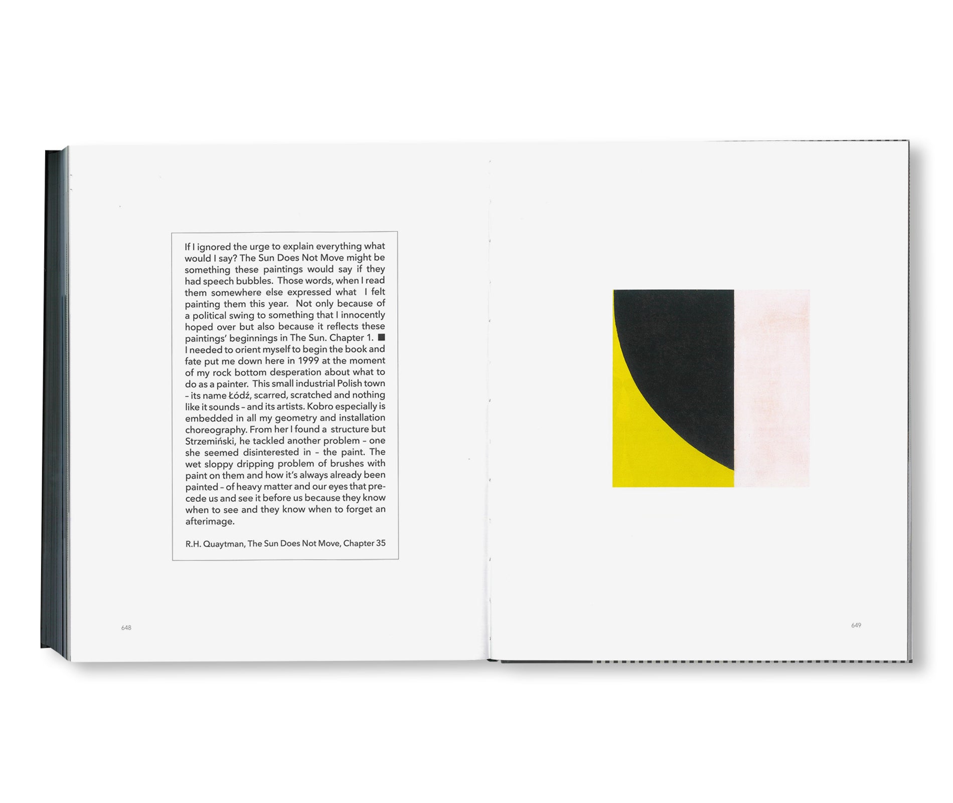 BOOK by R.H. Quaytman