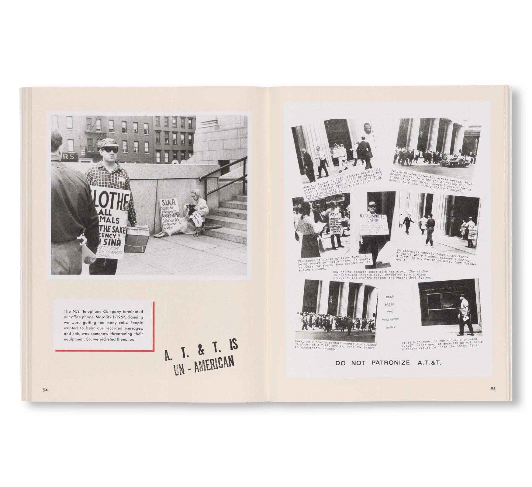 INSIDE SINA: THE SOCIETY FOR INDECENCY TO NAKED ANIMALS by Alan & Jeanne Abel