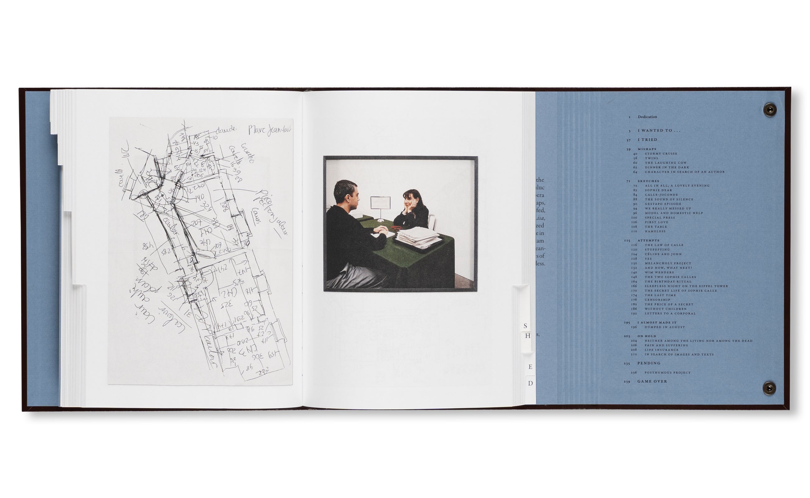 CATALOGUE RAISONNÉ OF THE UNFINISHED by Sophie Calle