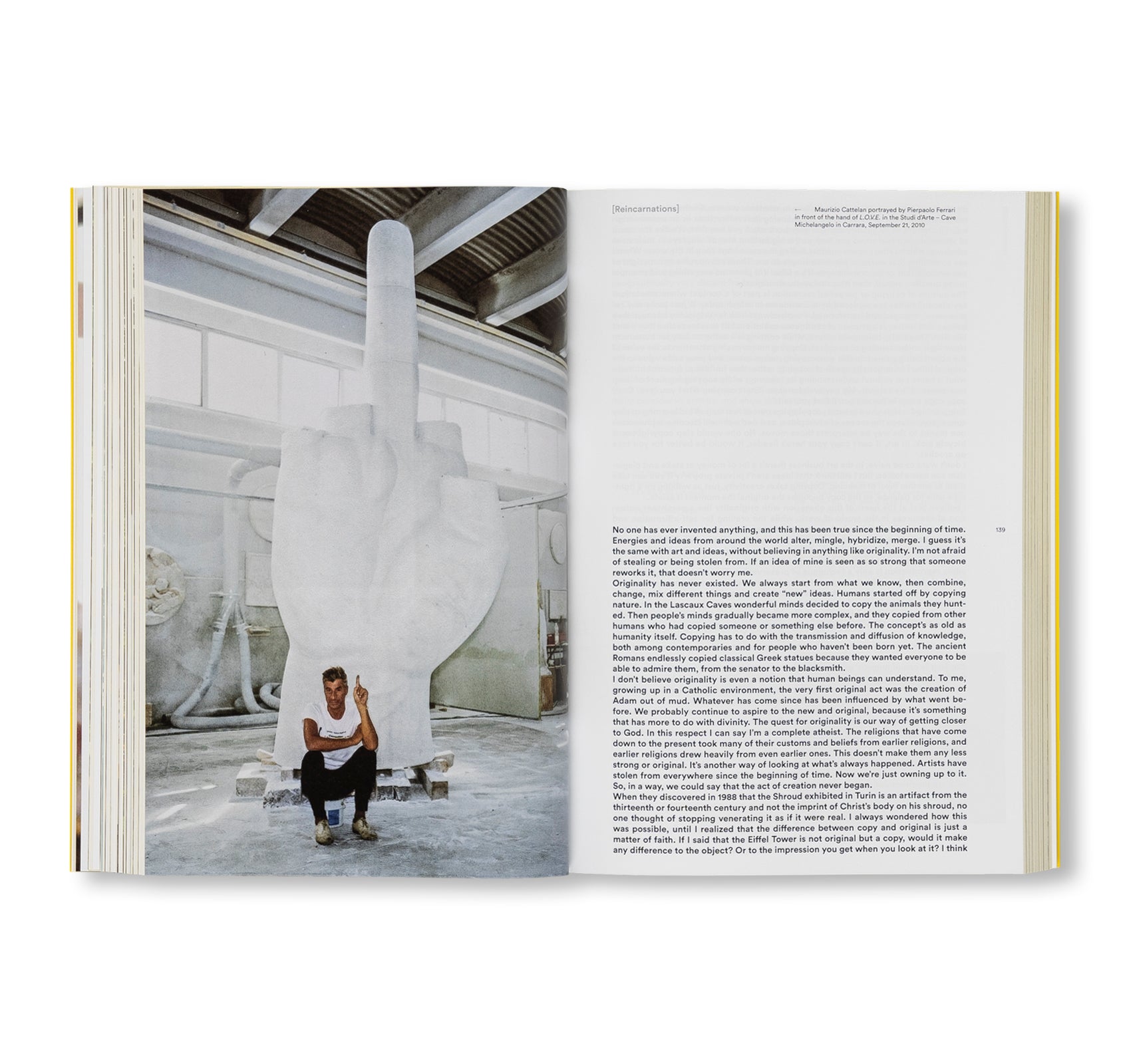 BEWARE OF YOURSELF by Maurizio Cattelan [ENGLISH EDITION]