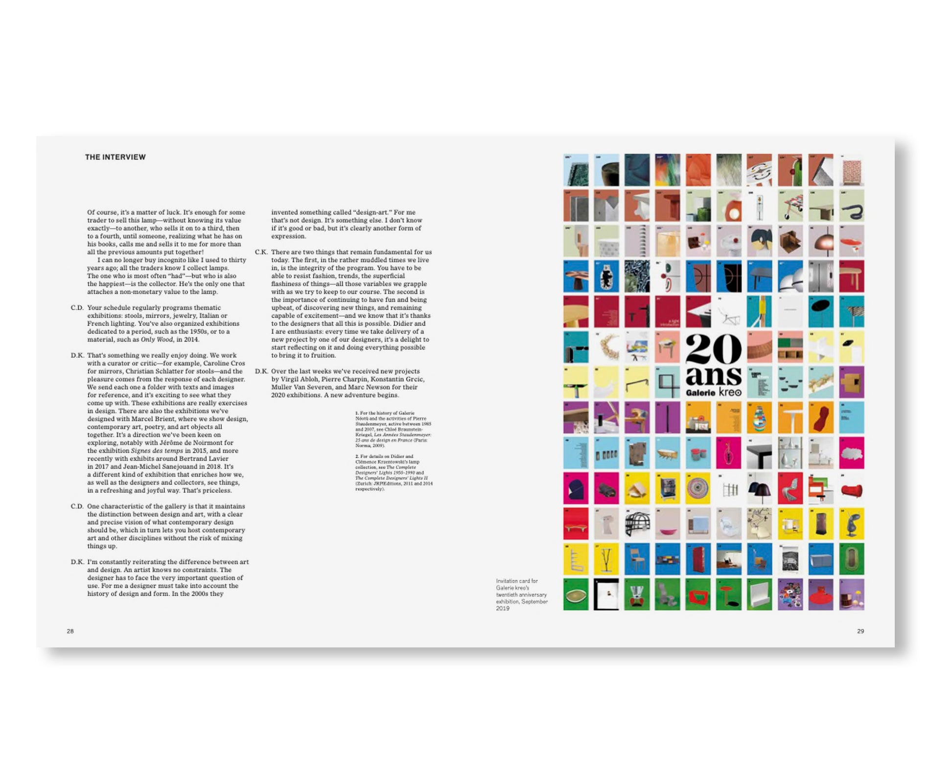 THE DESIGN LAB: GALERIE KREO