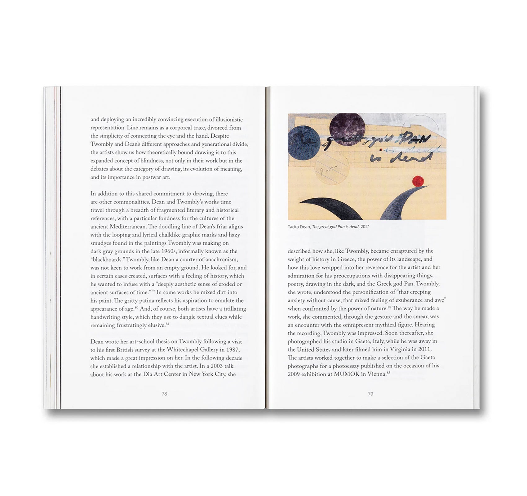 BLIND FOLLY OR HOW TACITA DEAN DRAWS by Michelle White, Tacita Dean