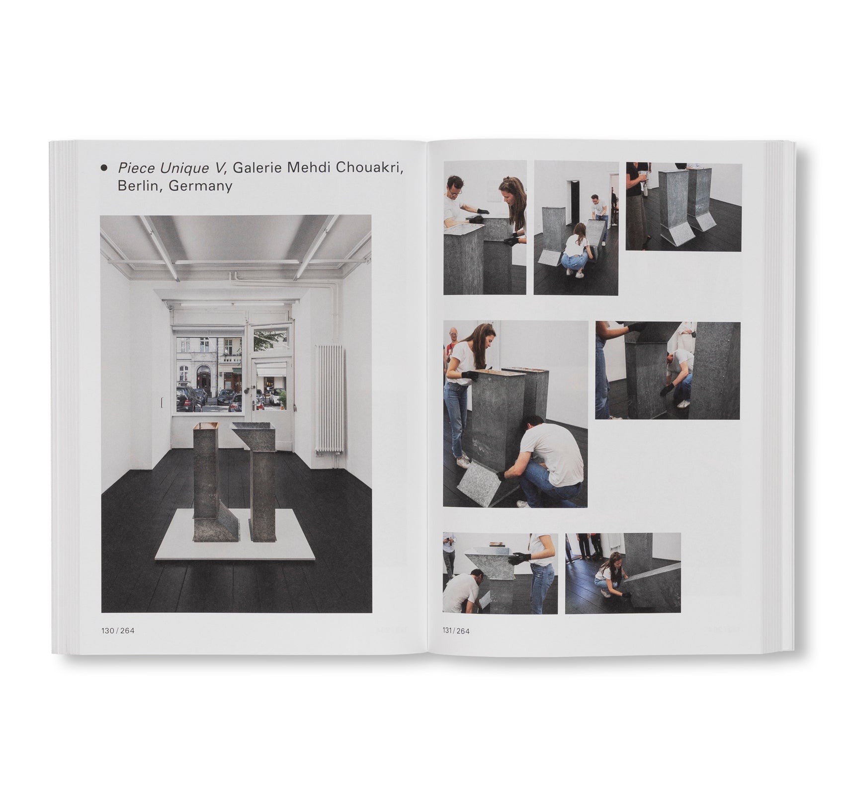 INSTALLATION VIEWS by Charlotte Posenenske