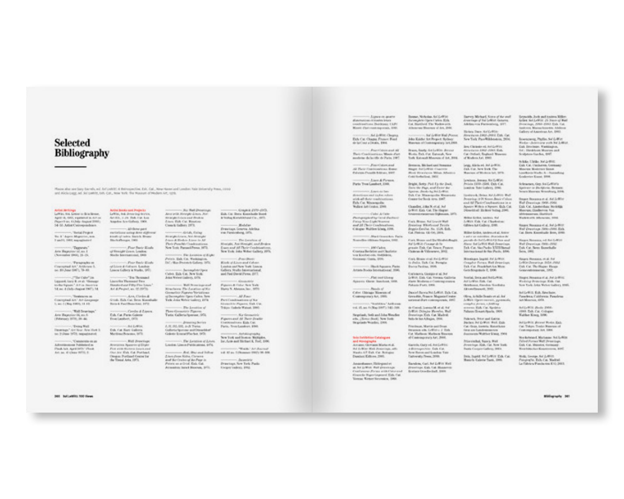 SOL LEWITT 100 VIEWS by Sol LeWitt