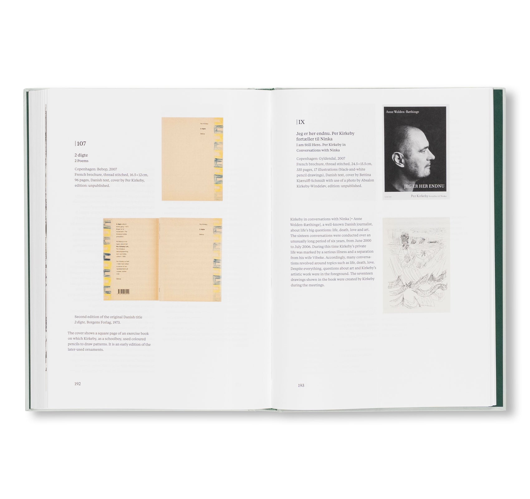 PER KIRKEBY: ARTIST BOOKS 1965–2017 by Per Kirkeby